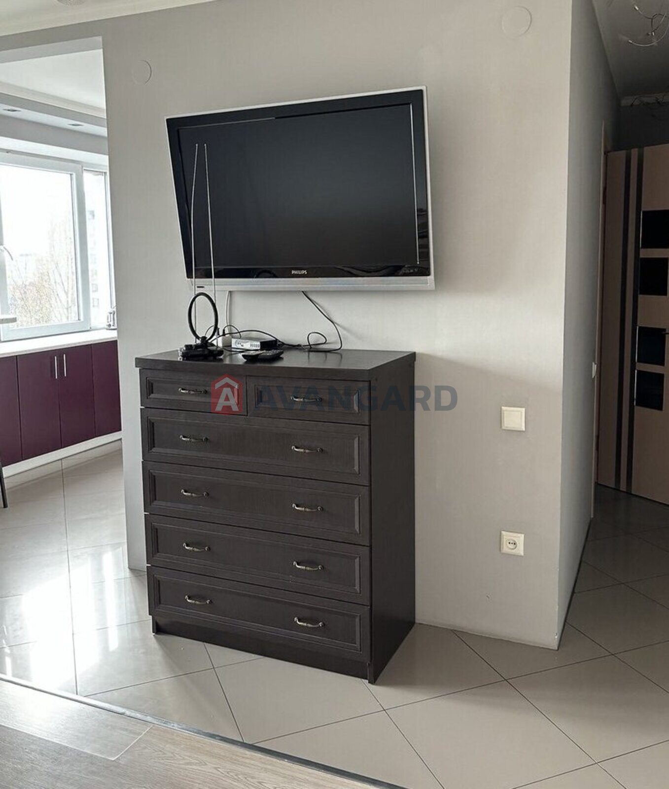 2 кім. квартира, 43/-/20 кв. м., 9/9 поверх фото 3 2 кім. квартира, 43/-/20 кв. м., 9/9 поверх фото 3