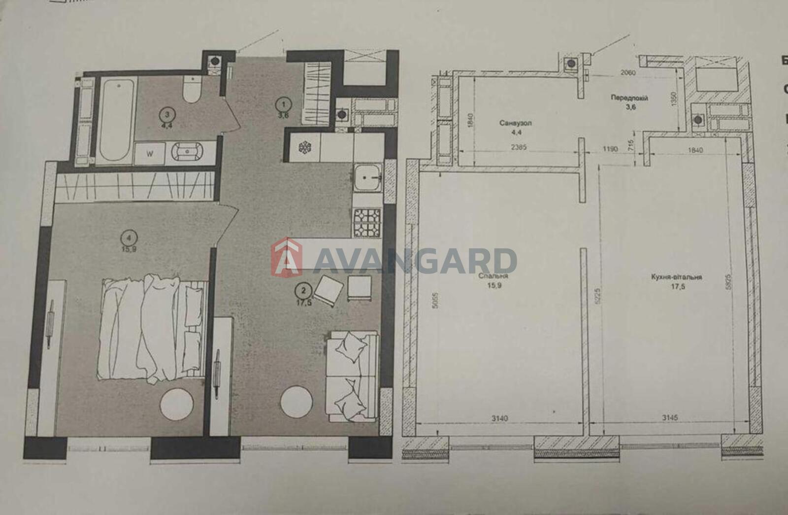 1 комн. квартира, 41/-/17 кв. м., 6/9 этаж фото 10 1 комн. квартира, 41/-/17 кв. м., 6/9 этаж фото 10