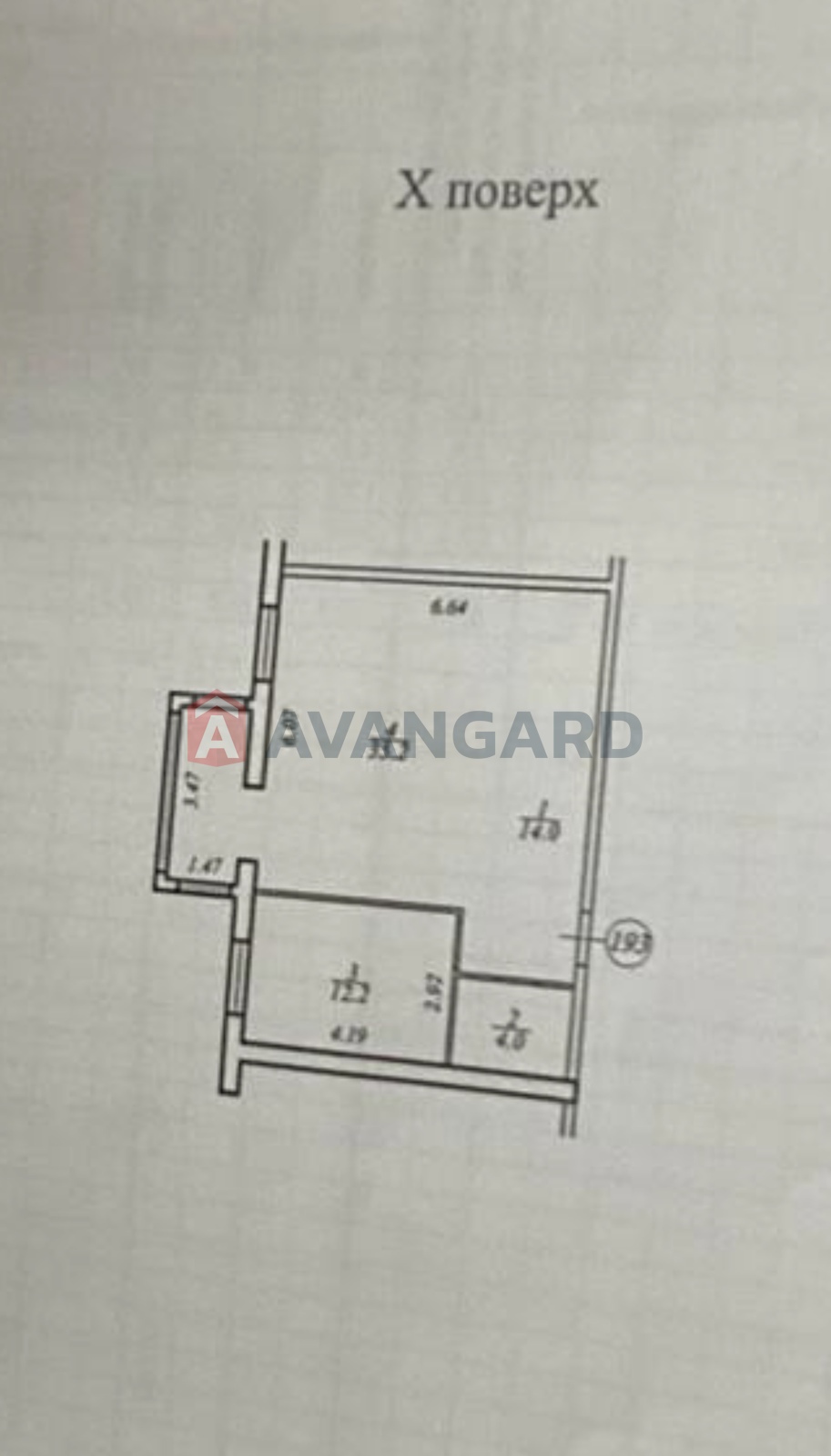 2 кім. квартира, 65,4/-/15 кв. м., 10/10 поверх фото 4 2 кім. квартира, 65,4/-/15 кв. м., 10/10 поверх фото 4