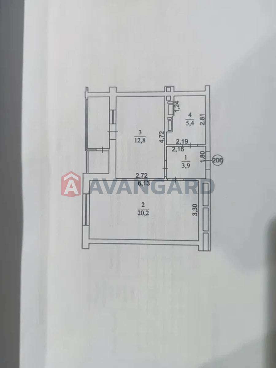 1 кім. квартира, 47/-/13 кв. м., 10/22 поверх фото 9 1 кім. квартира, 47/-/13 кв. м., 10/22 поверх фото 9