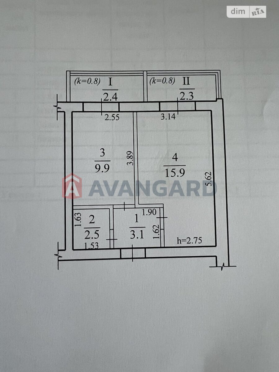 1 комн. квартира, 36/15/9 кв. м., 3/3 этаж фото 4 1 комн. квартира, 36/15/9 кв. м., 3/3 этаж фото 4