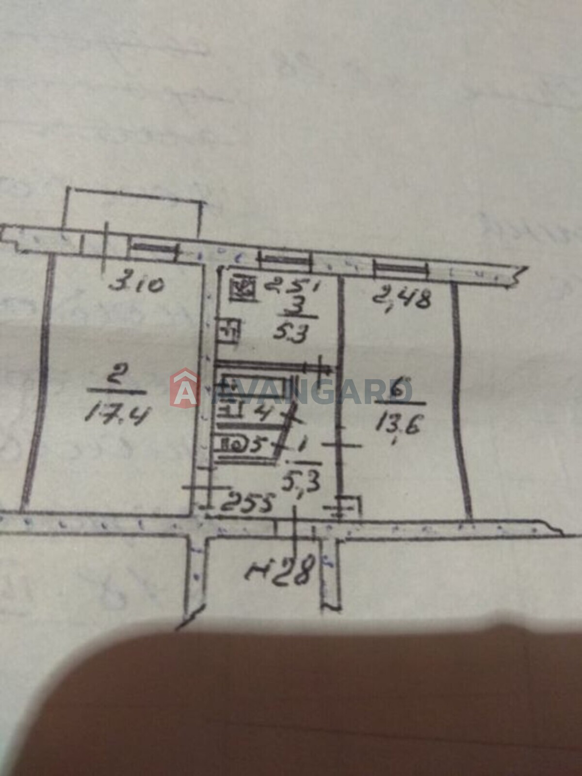 2 кім. квартира, 45/-/5 кв. м., 3/5 поверх фото 13 2 кім. квартира, 45/-/5 кв. м., 3/5 поверх фото 13