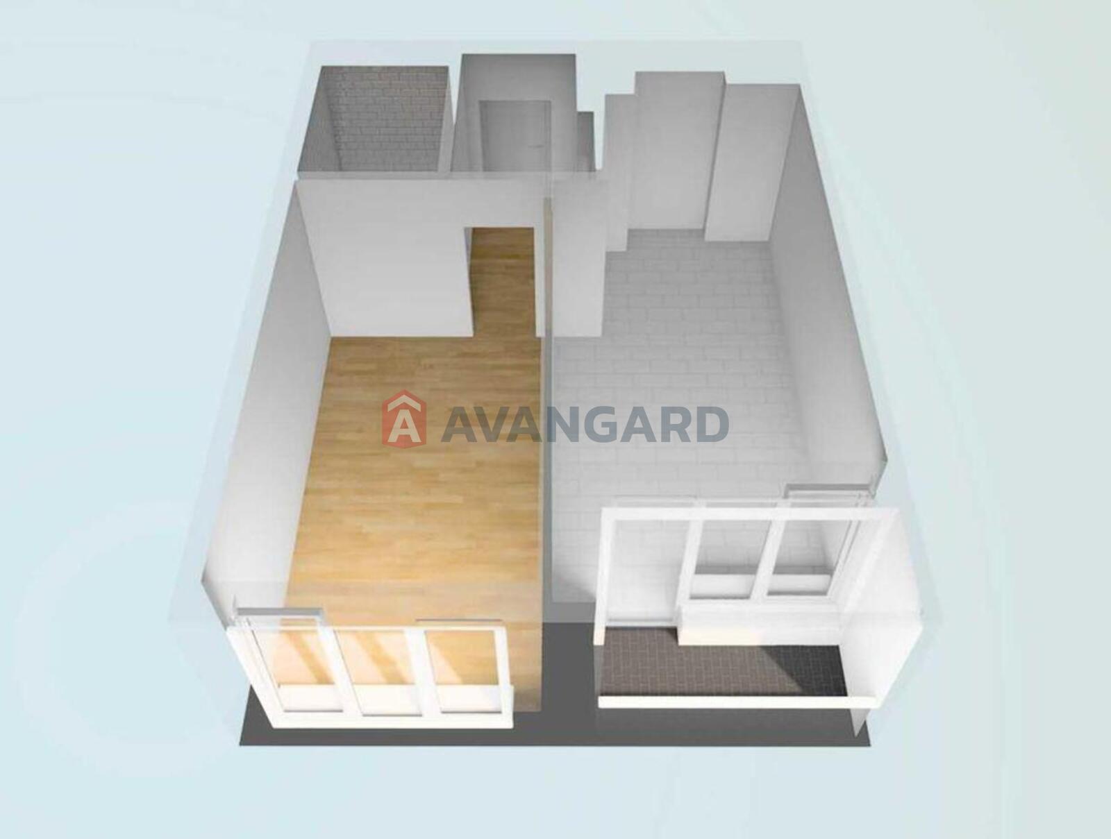 1 кім. квартира, 43/-/17 кв. м., 21/23 поверх фото 7 1 кім. квартира, 43/-/17 кв. м., 21/23 поверх фото 7