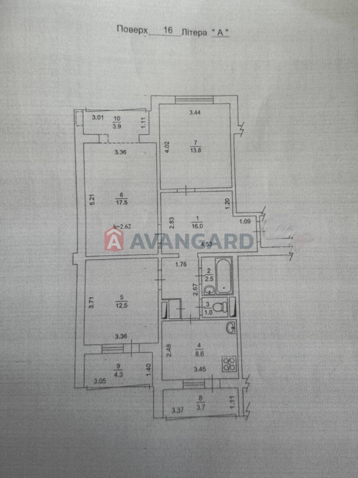 3 комн. квартира, 84/44/9 кв. м., 16/16 этаж фото 26 3 комн. квартира, 84/44/9 кв. м., 16/16 этаж фото 26