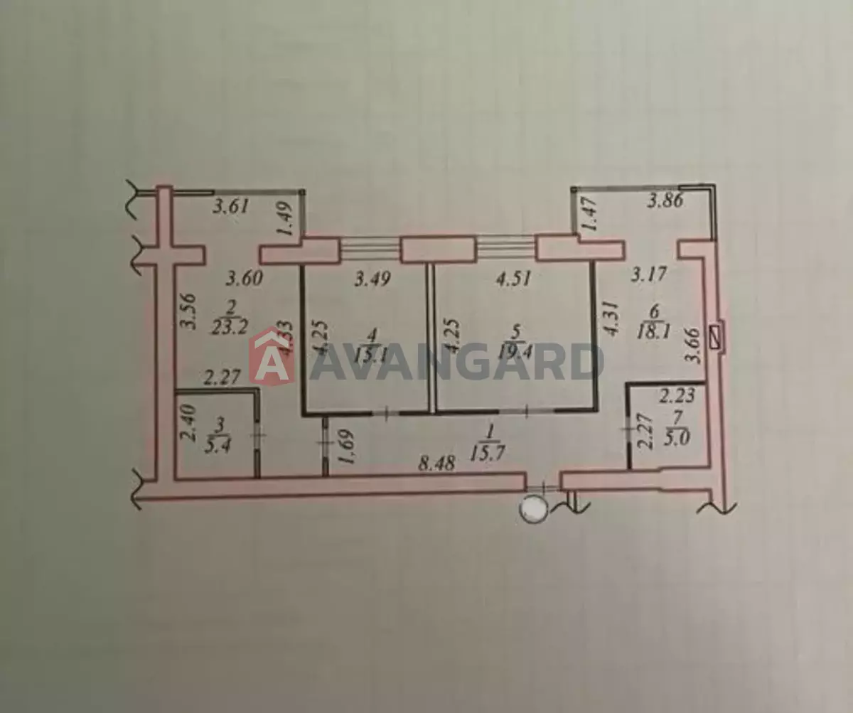 3 комн. квартира, 101/-/18 кв. м., 11/12 этаж фото 16 3 комн. квартира, 101/-/18 кв. м., 11/12 этаж фото 16