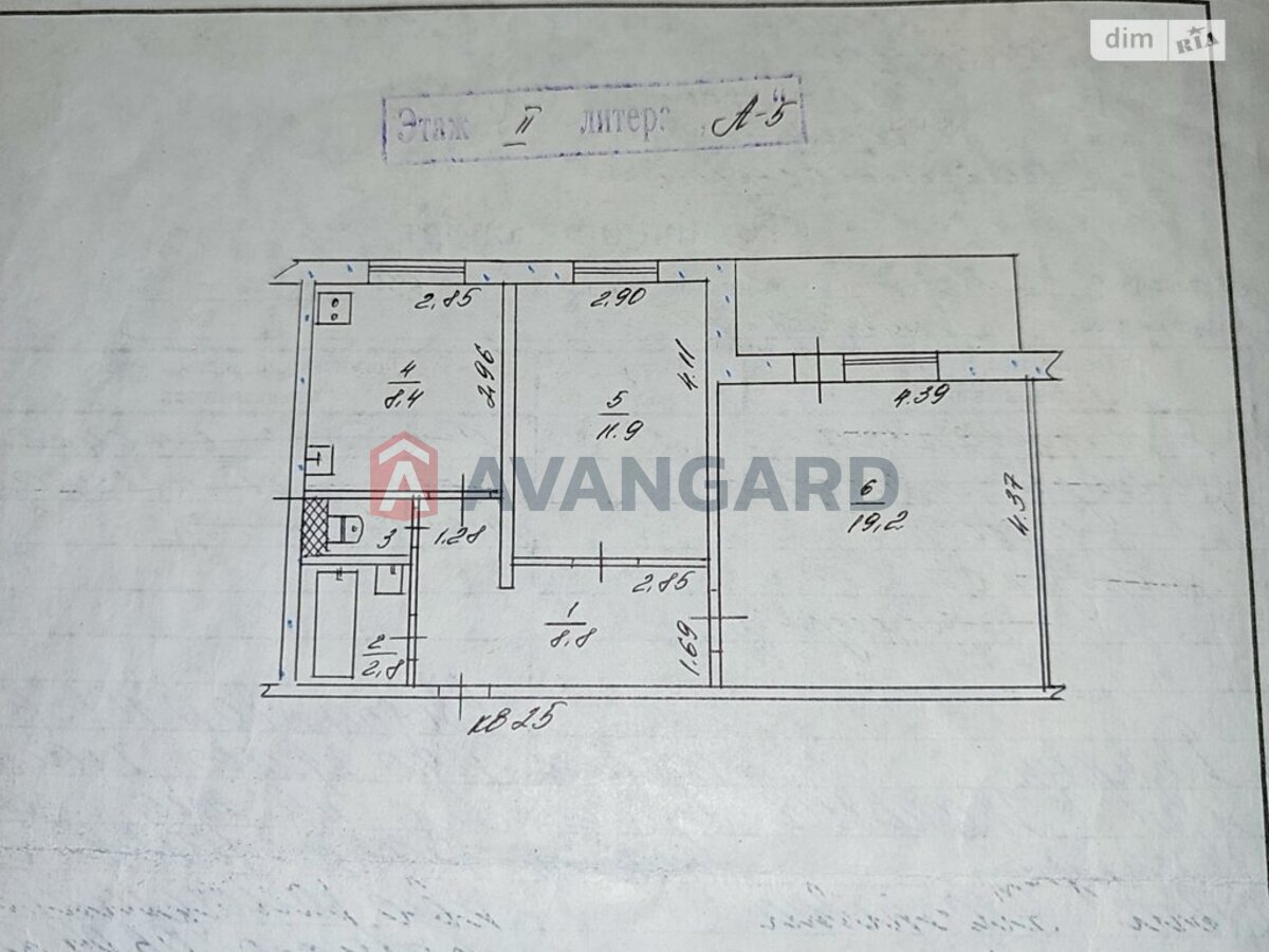 2 комн. квартира, 53/31/8 кв. м., 2/5 этаж фото 2 2 комн. квартира, 53/31/8 кв. м., 2/5 этаж фото 2