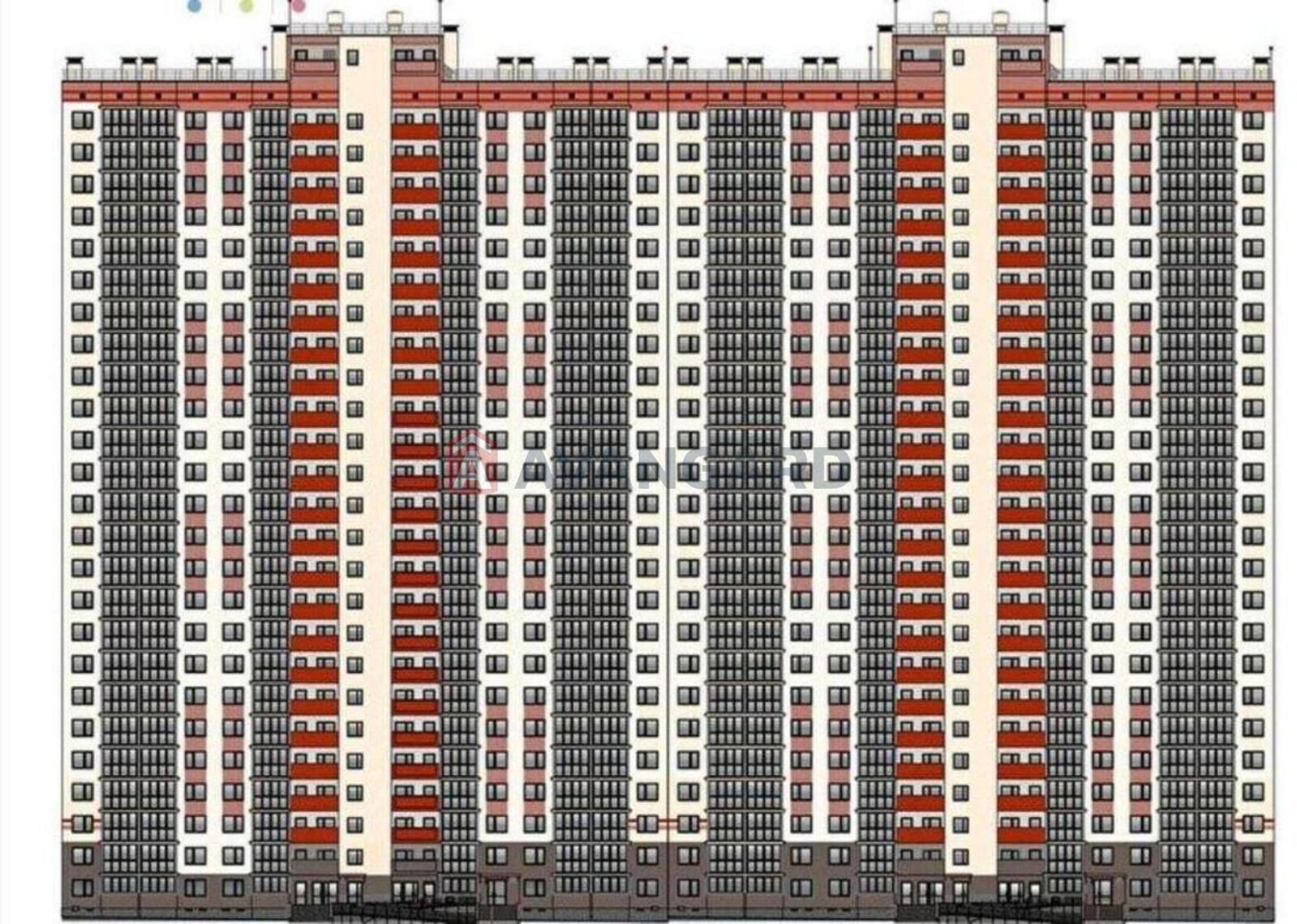 1 комн. квартира, 36/-/8 кв. м., 14/25 этаж фото 1 1 комн. квартира, 36/-/8 кв. м., 14/25 этаж фото 1