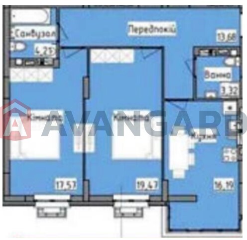 2 комн. квартира, 74,4/37/16,1 кв. м., 9/10 этаж фото 8 2 комн. квартира, 74,4/37/16,1 кв. м., 9/10 этаж фото 8