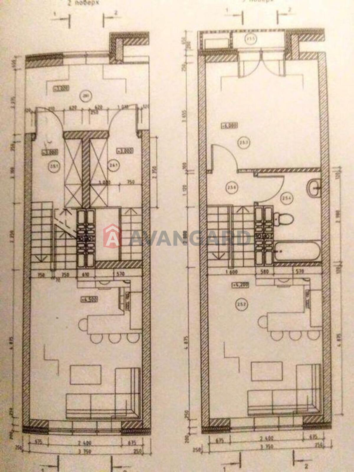 1 кім. квартира, 46/-/12 кв. м., 7/9 поверх фото 4 1 кім. квартира, 46/-/12 кв. м., 7/9 поверх фото 4