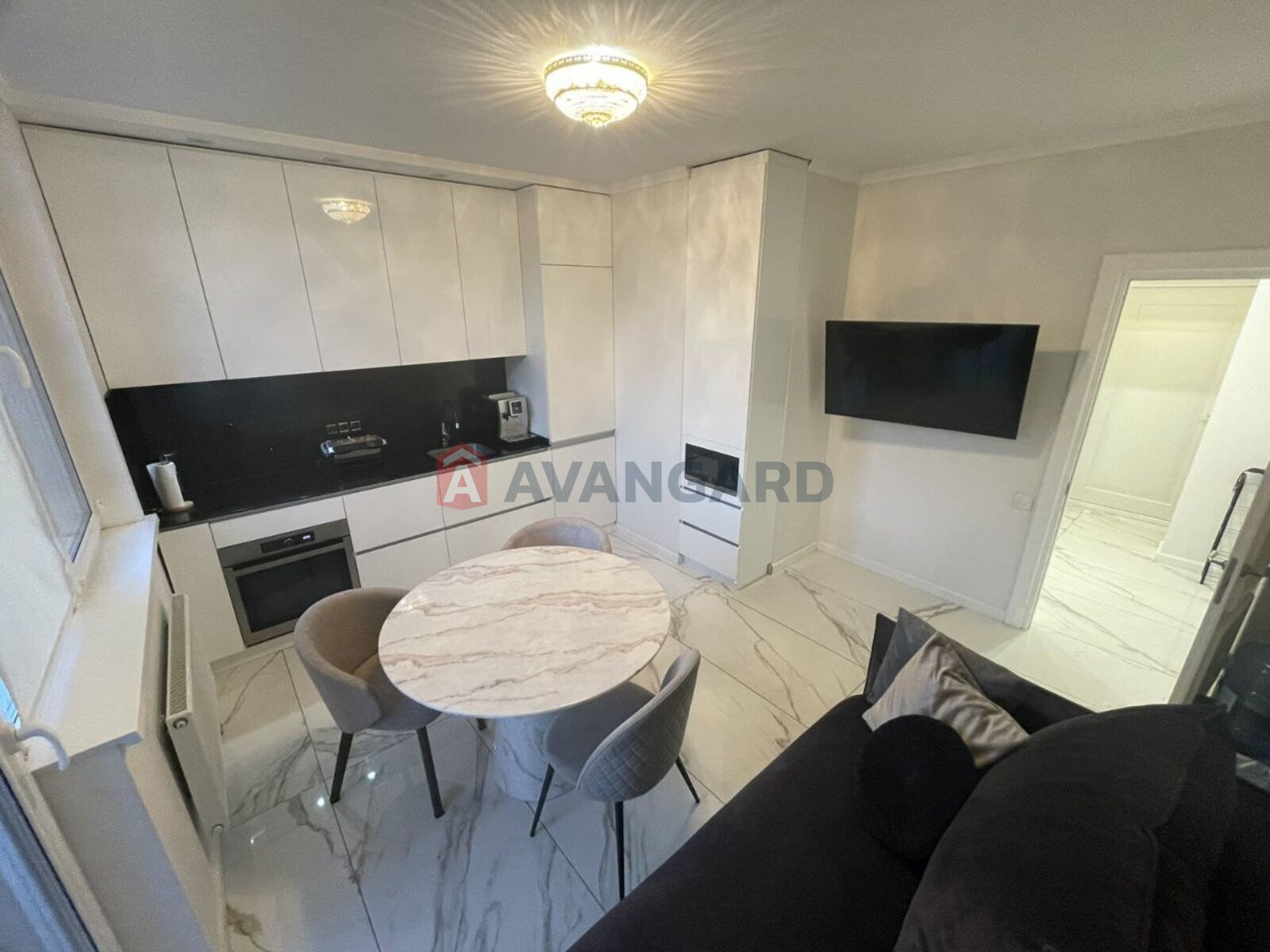 1 кім. квартира, 48,3/23,6/13,2 кв. м., 12/18 поверх фото 1 1 кім. квартира, 48,3/23,6/13,2 кв. м., 12/18 поверх фото 1