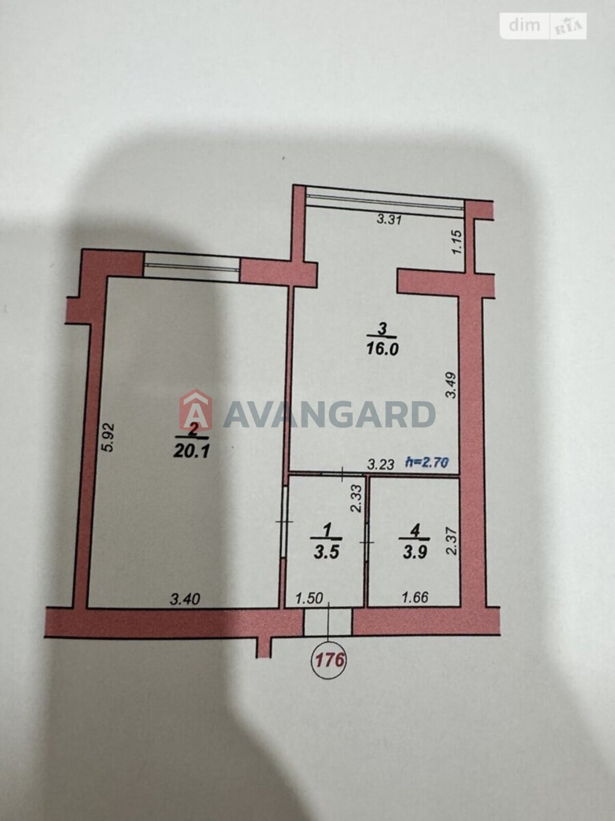 1 кім. квартира, 44/44/16 кв. м., 10/10 поверх фото 3 1 кім. квартира, 44/44/16 кв. м., 10/10 поверх фото 3
