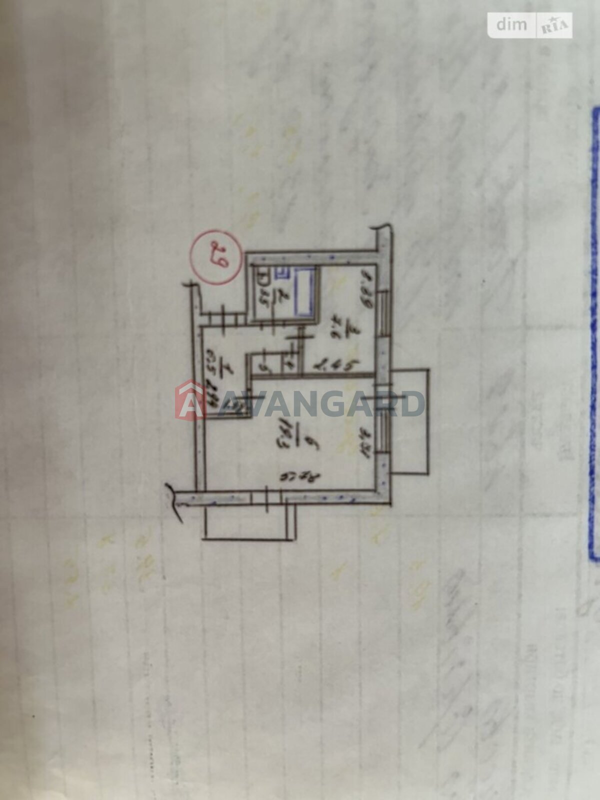 1 кім. квартира, 39/19/7 кв. м., 8/9 поверх фото 15 1 кім. квартира, 39/19/7 кв. м., 8/9 поверх фото 15