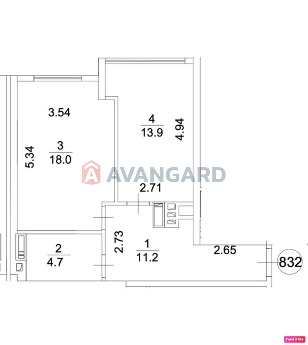 1 кім. квартира, 47/-/14 кв. м., 8/10 поверх фото 12 1 кім. квартира, 47/-/14 кв. м., 8/10 поверх фото 12