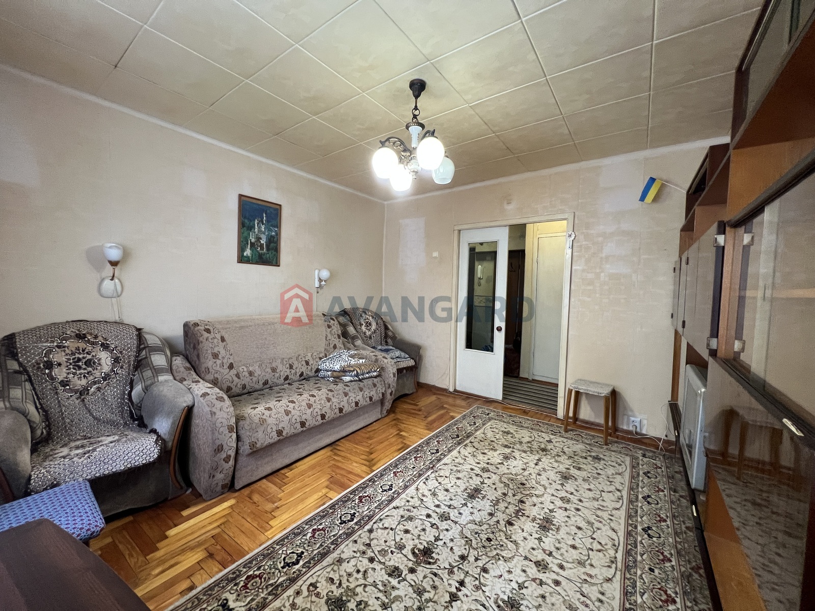 2 кім. квартира, 50/29/8 кв. м., 2/9 поверх фото 3 2 кім. квартира, 50/29/8 кв. м., 2/9 поверх фото 3