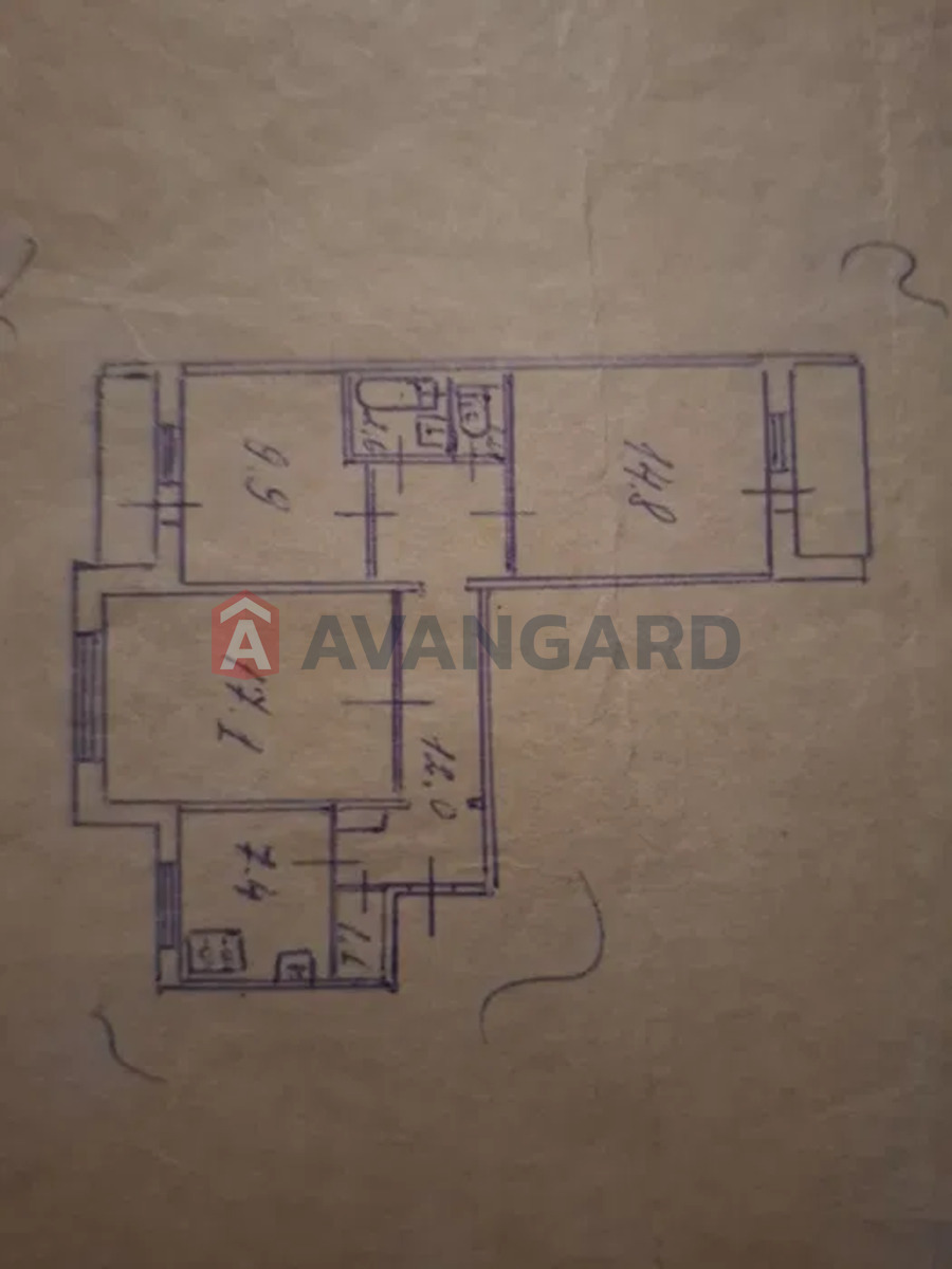 3 кім. квартира, 69/-/10 кв. м., 5/9 поверх фото 19 3 кім. квартира, 69/-/10 кв. м., 5/9 поверх фото 19