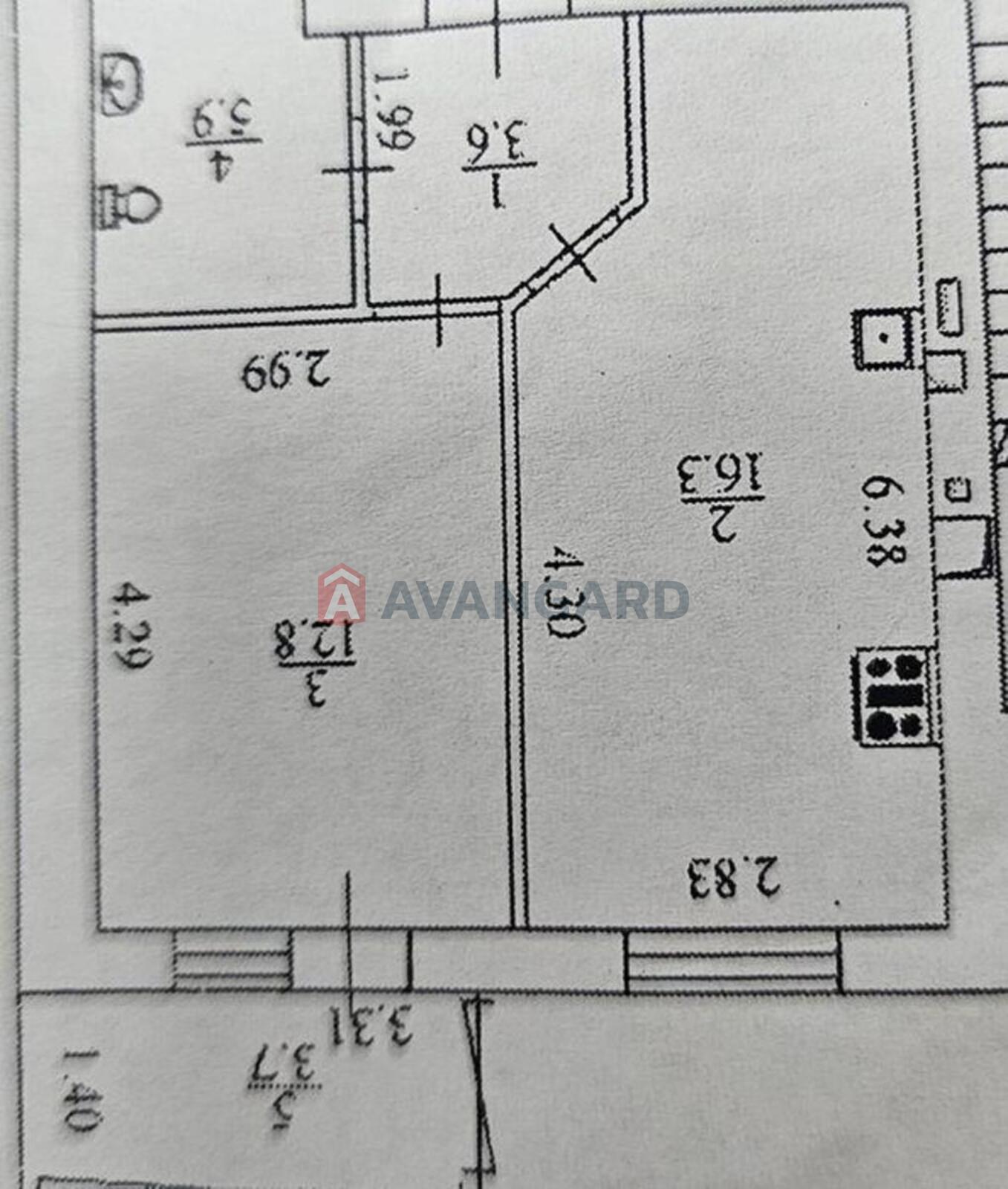 1 комн. квартира, 42/-/16 кв. м., 9/11 этаж фото 6 1 комн. квартира, 42/-/16 кв. м., 9/11 этаж фото 6