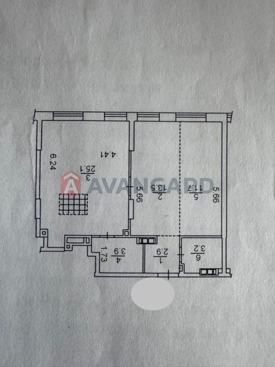 2 кім. квартира, 60/-/24 кв. м., 9/9 поверх фото 17 2 кім. квартира, 60/-/24 кв. м., 9/9 поверх фото 17