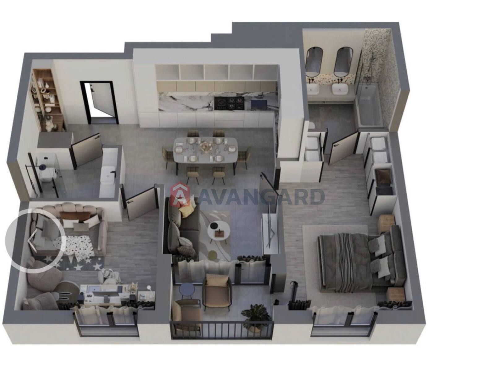 2 комн. квартира, 69,41/31/20 кв. м., 4/8 этаж фото 4 2 комн. квартира, 69,41/31/20 кв. м., 4/8 этаж фото 4