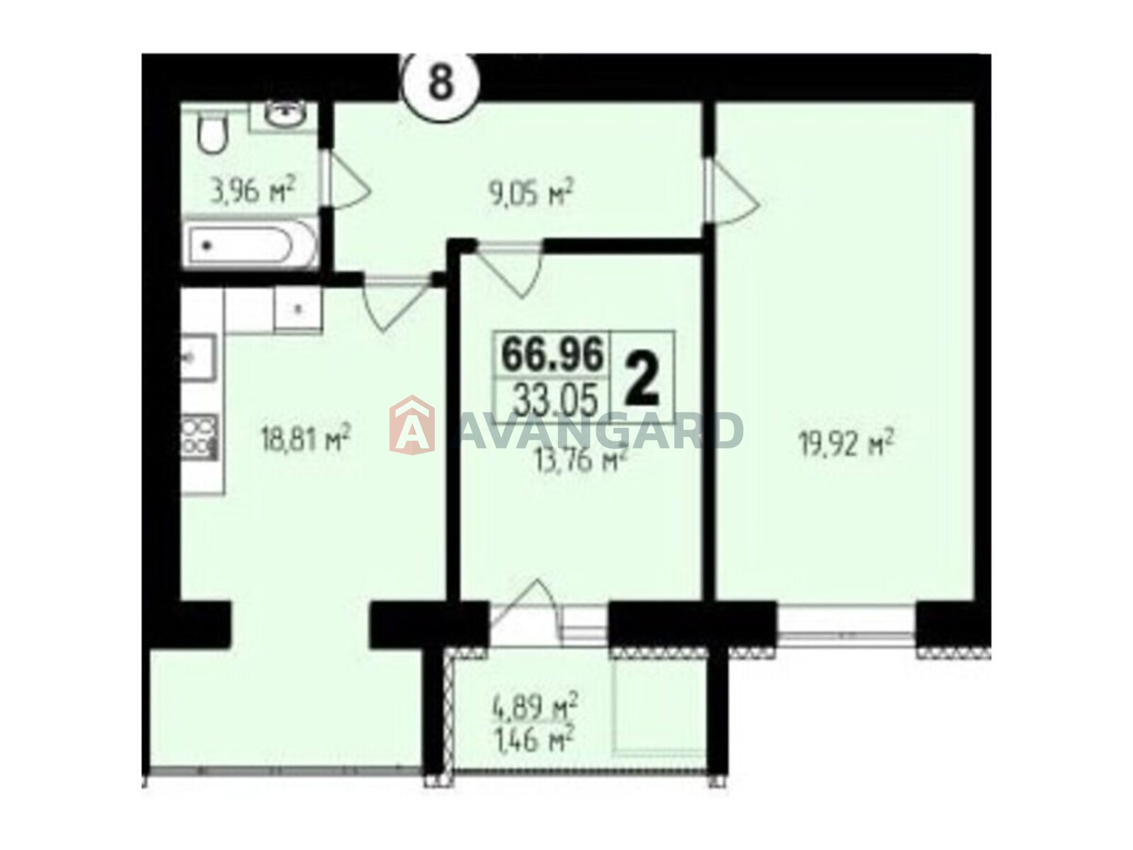 2 комн. квартира, 66/-/- кв. м., 8/10 этаж фото 1 2 комн. квартира, 66/-/- кв. м., 8/10 этаж фото 1