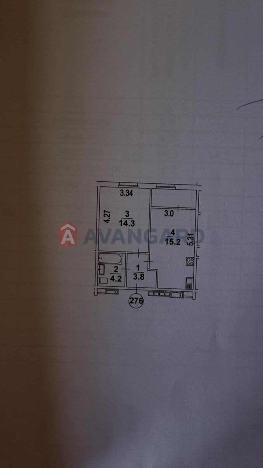 1 комн. квартира, 41/14/15 кв. м., 21/21 этаж фото 2 1 комн. квартира, 41/14/15 кв. м., 21/21 этаж фото 2