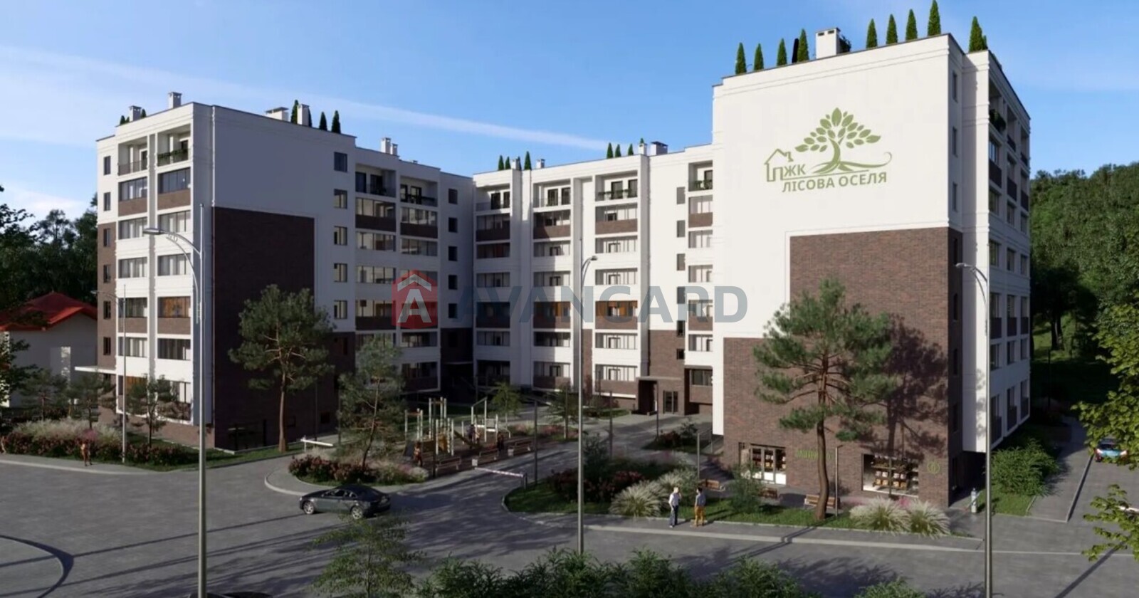 1 кім. квартира, 40.63/14.3/15 кв. м., 4/7 поверх фото 1 1 кім. квартира, 40.63/14.3/15 кв. м., 4/7 поверх фото 1