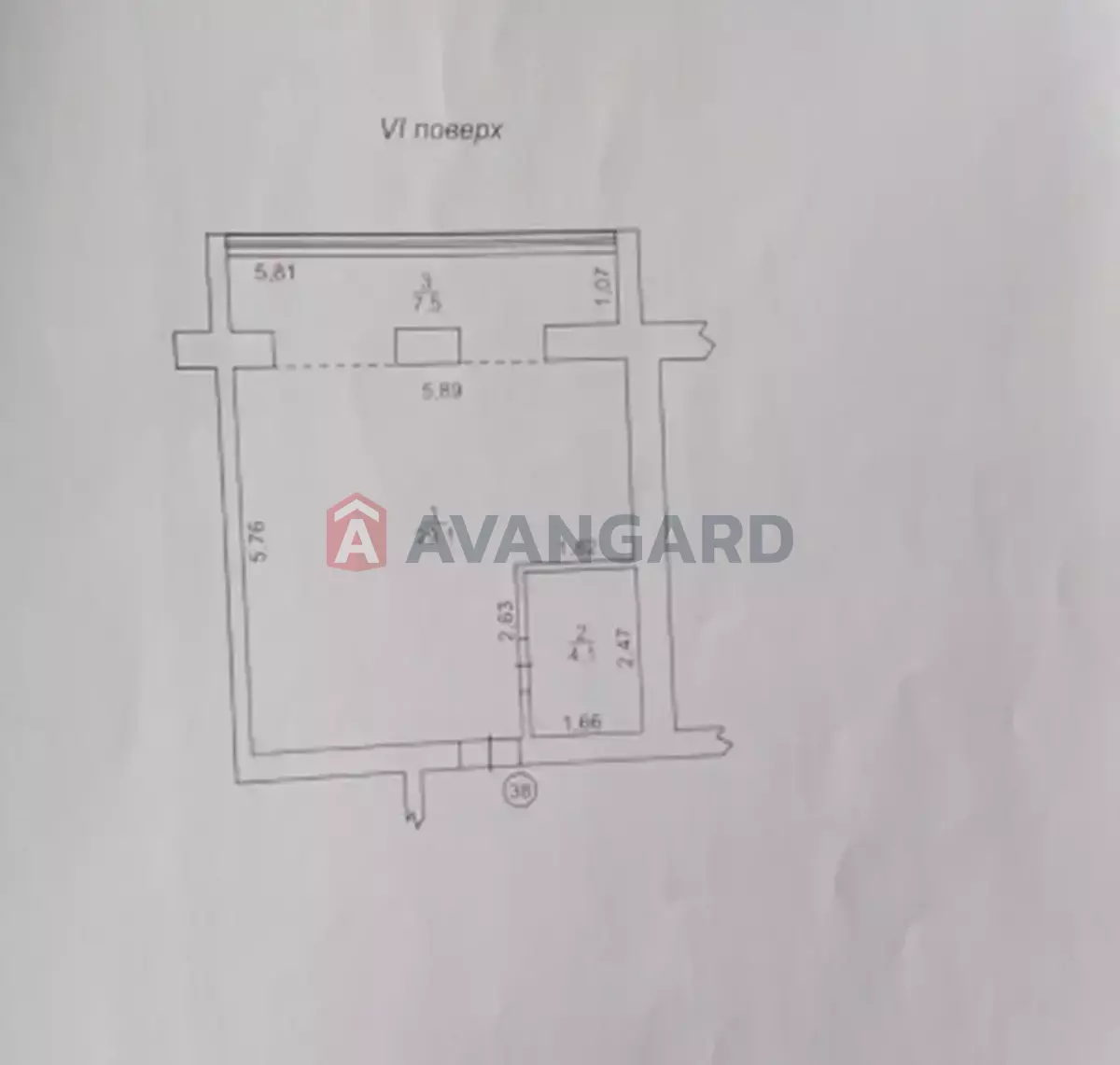 1 комн. квартира, 40/29/13 кв. м., 6/6 этаж фото 7 1 комн. квартира, 40/29/13 кв. м., 6/6 этаж фото 7