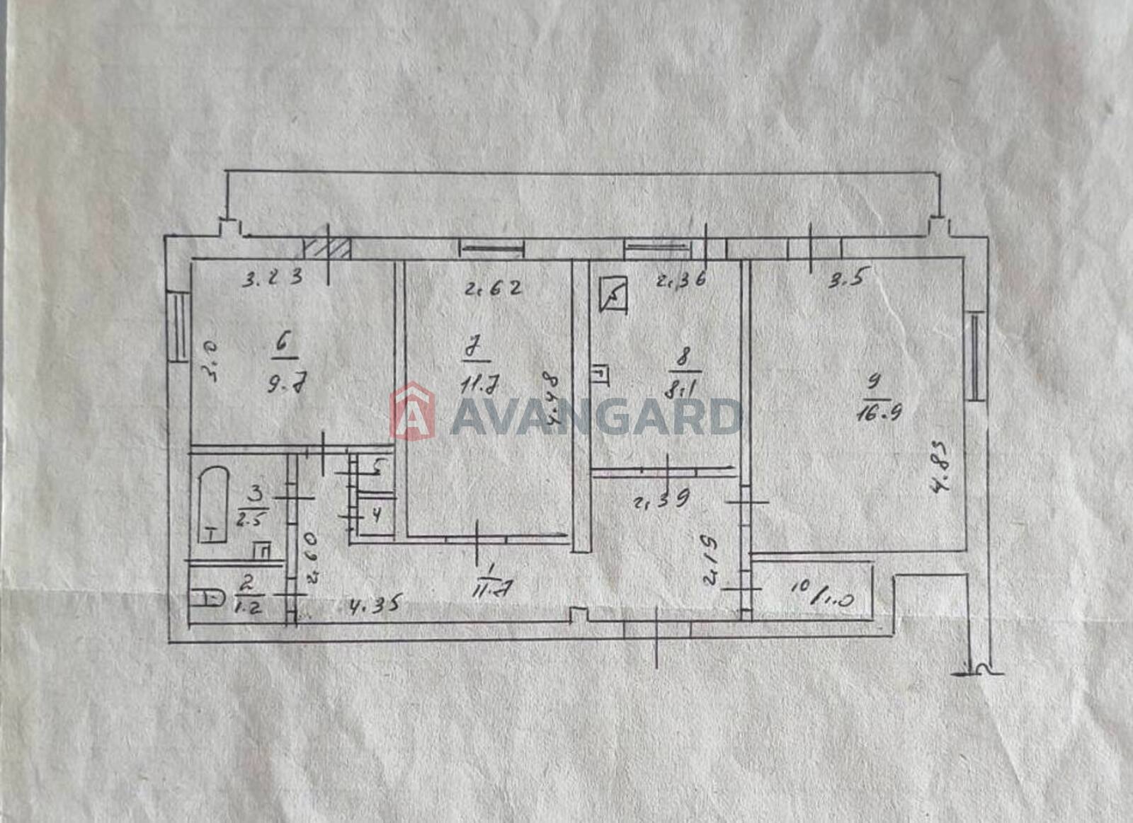3 кім. квартира, 67/38/8 кв. м., 10/14 поверх фото 15 3 кім. квартира, 67/38/8 кв. м., 10/14 поверх фото 15