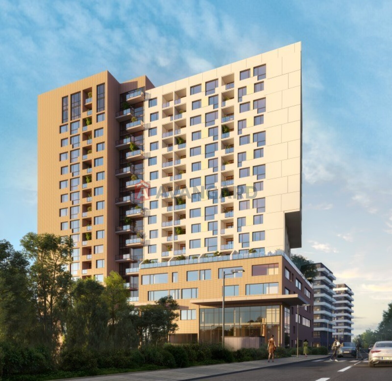 1 кім. квартира, 40,8/12,7/12,8 кв. м., 5/16 поверх фото 1 1 кім. квартира, 40,8/12,7/12,8 кв. м., 5/16 поверх фото 1