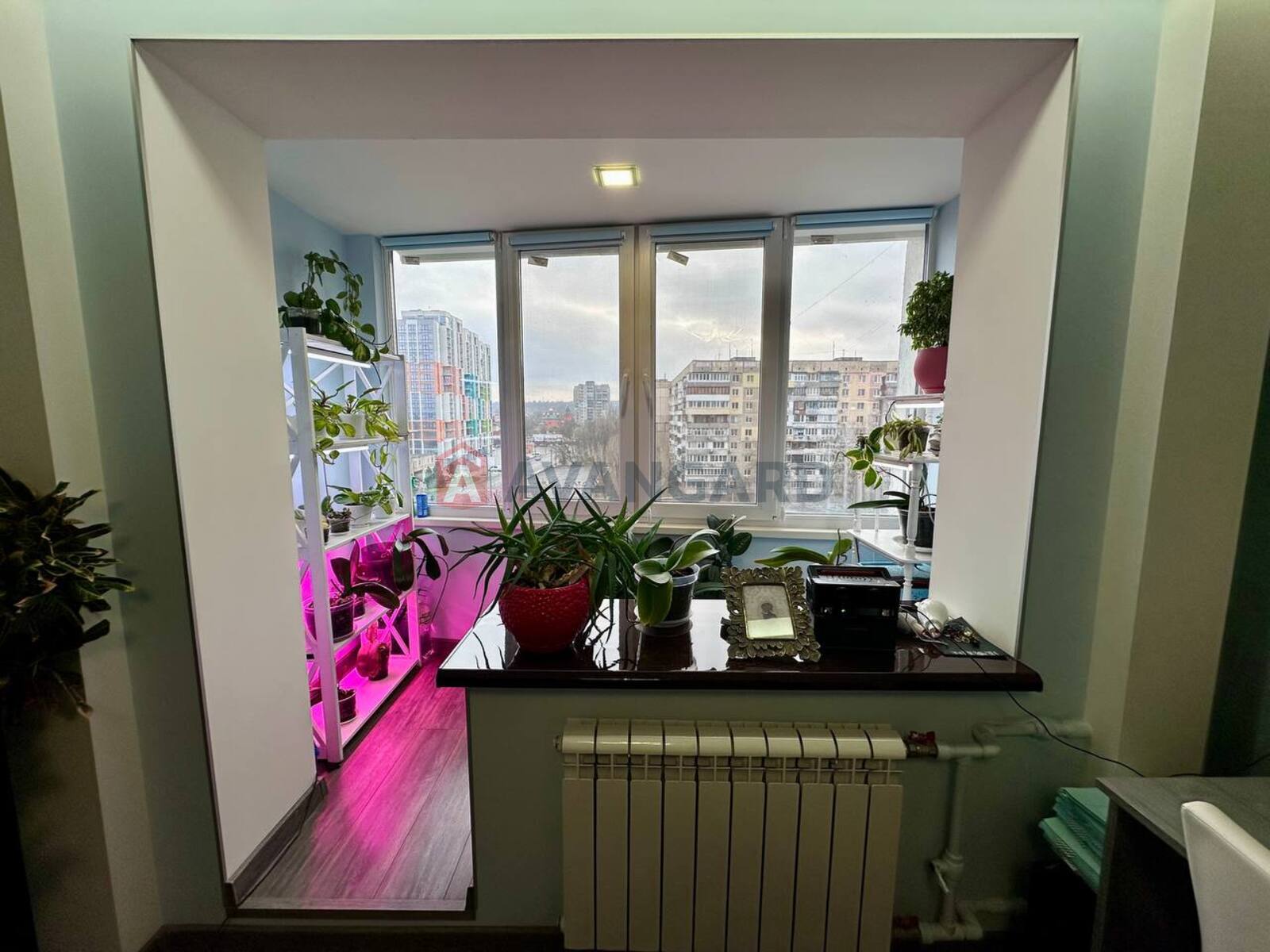 2 кім. квартира, 54,1/-/8,6 кв. м., 7/16 поверх фото 4 2 кім. квартира, 54,1/-/8,6 кв. м., 7/16 поверх фото 4