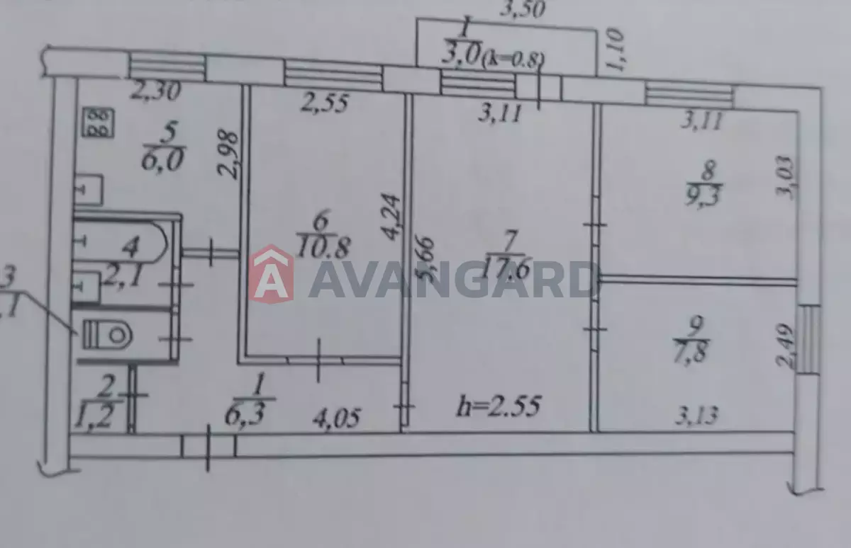 4 комн. квартира, 65/45/6 кв. м., 4/5 этаж фото 1 4 комн. квартира, 65/45/6 кв. м., 4/5 этаж фото 1