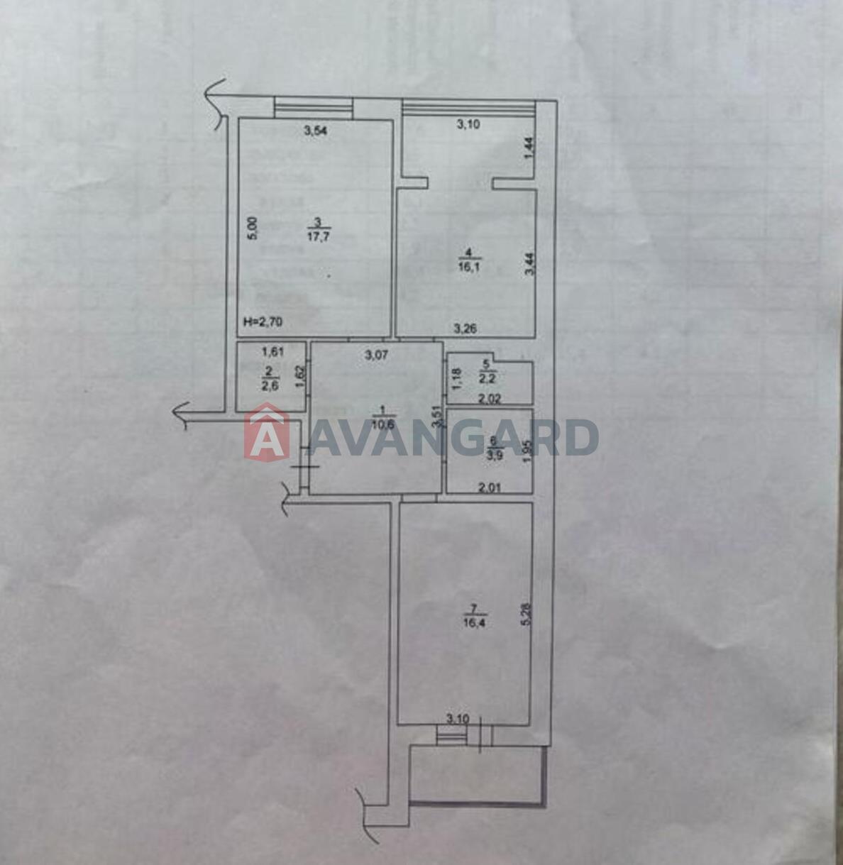 2 комн. квартира, 73.2/40/12 кв. м., 5/11 этаж фото 15 2 комн. квартира, 73.2/40/12 кв. м., 5/11 этаж фото 15
