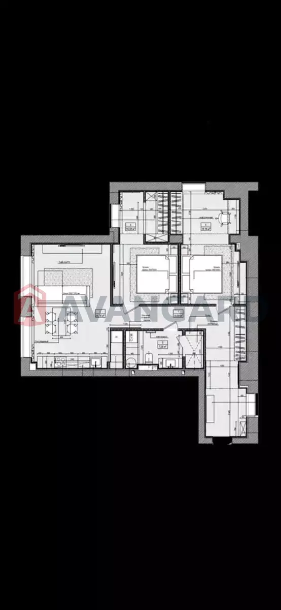 3 комн. квартира, 93/-/- кв. м., 4/8 этаж фото 3 3 комн. квартира, 93/-/- кв. м., 4/8 этаж фото 3