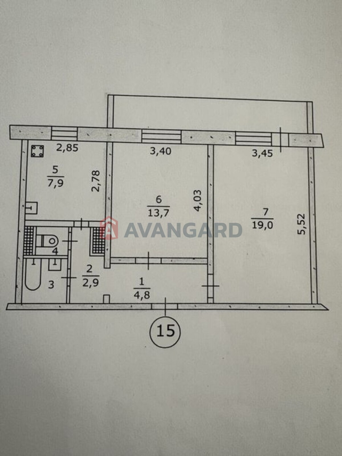 2 комн. квартира, 56/-/9 кв. м., 4/10 этаж фото 12 2 комн. квартира, 56/-/9 кв. м., 4/10 этаж фото 12