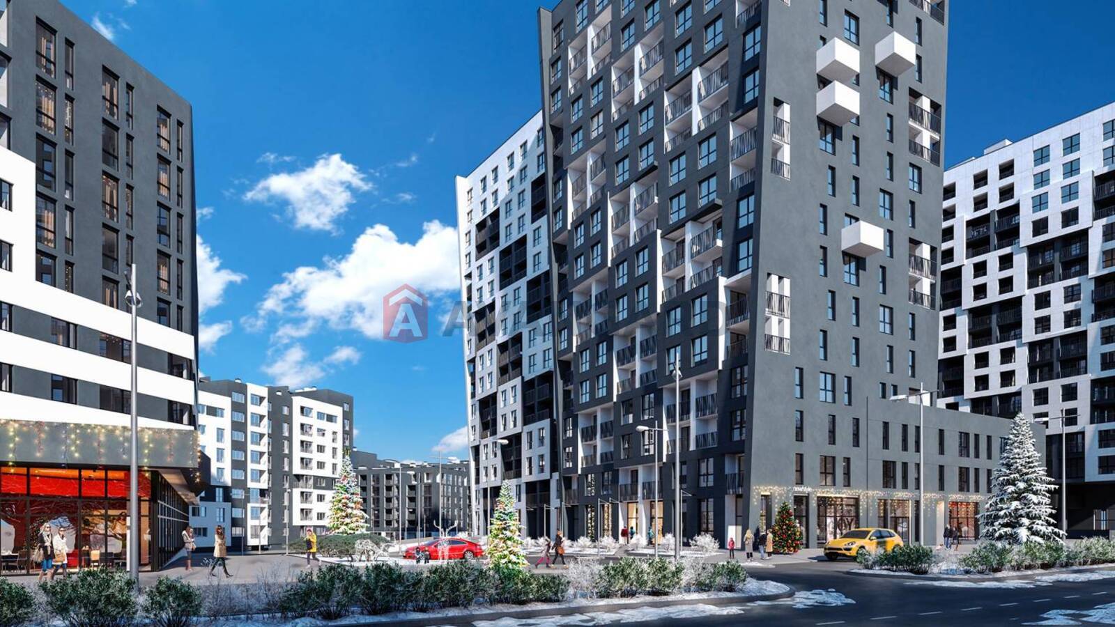 1 комн. квартира, 53,3/-/29,8 кв. м., 7/17 этаж фото 1 1 комн. квартира, 53,3/-/29,8 кв. м., 7/17 этаж фото 1