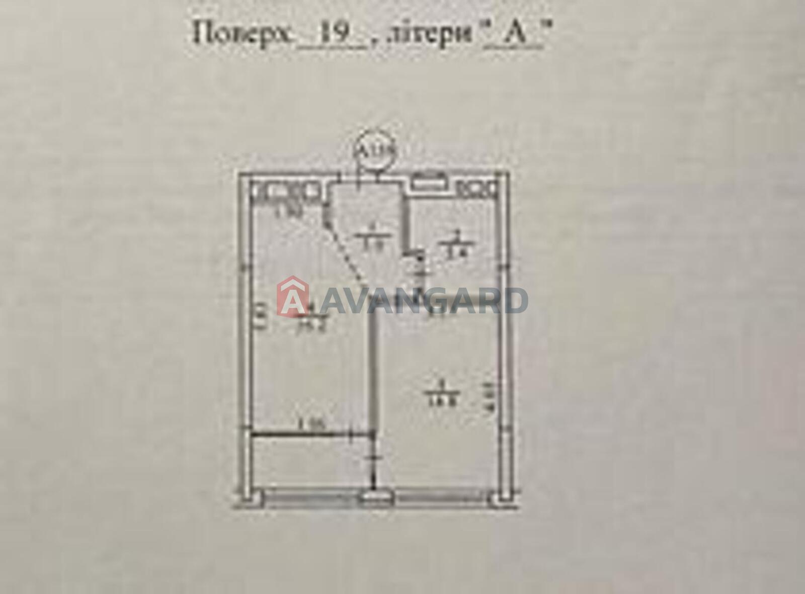 1 кім. квартира, 45.5/16/14 кв. м., 19/26 поверх фото 11 1 кім. квартира, 45.5/16/14 кв. м., 19/26 поверх фото 11