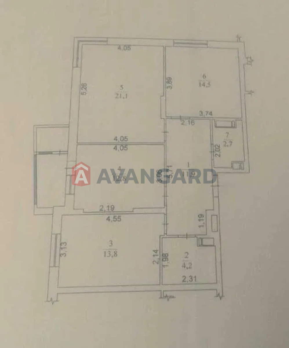 3 кім. квартира, 84/-/14 кв. м., 18/25 поверх фото 17 3 кім. квартира, 84/-/14 кв. м., 18/25 поверх фото 17