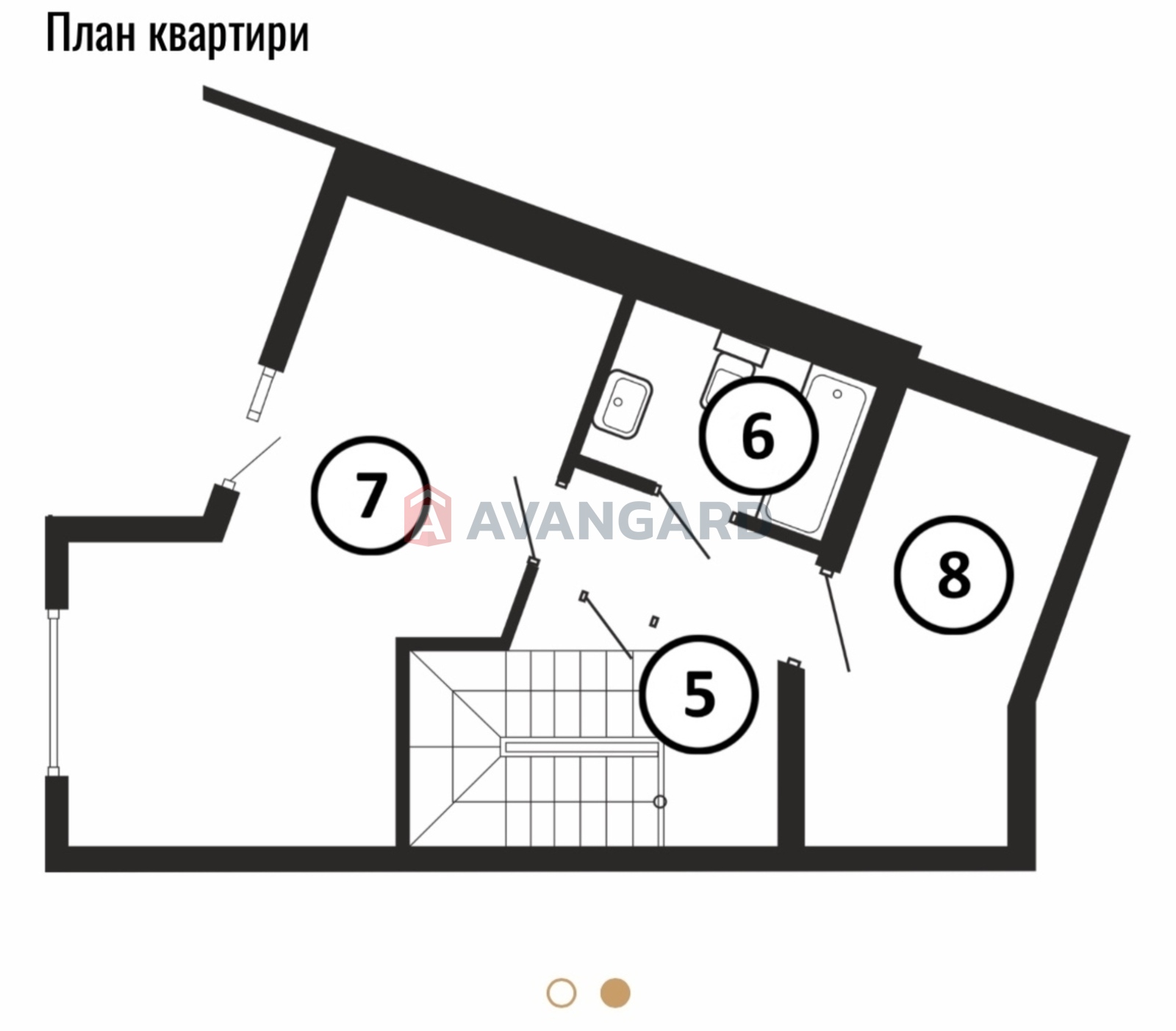 1 комн. квартира, 72/19/19 кв. м., 14/14 этаж фото 12 1 комн. квартира, 72/19/19 кв. м., 14/14 этаж фото 12