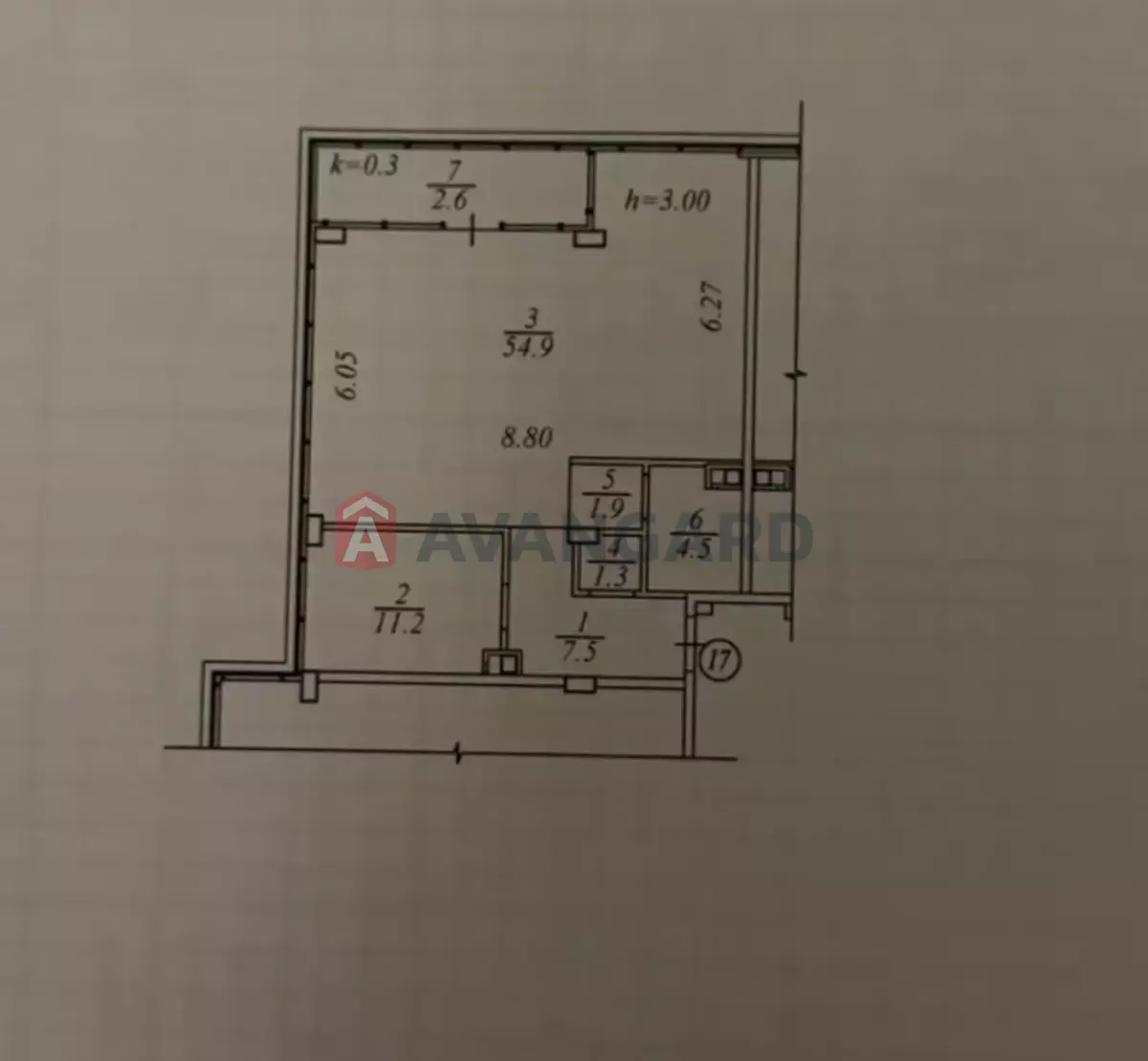 3 комн. квартира, 84/50/20 кв. м., 3/13 этаж фото 18 3 комн. квартира, 84/50/20 кв. м., 3/13 этаж фото 18