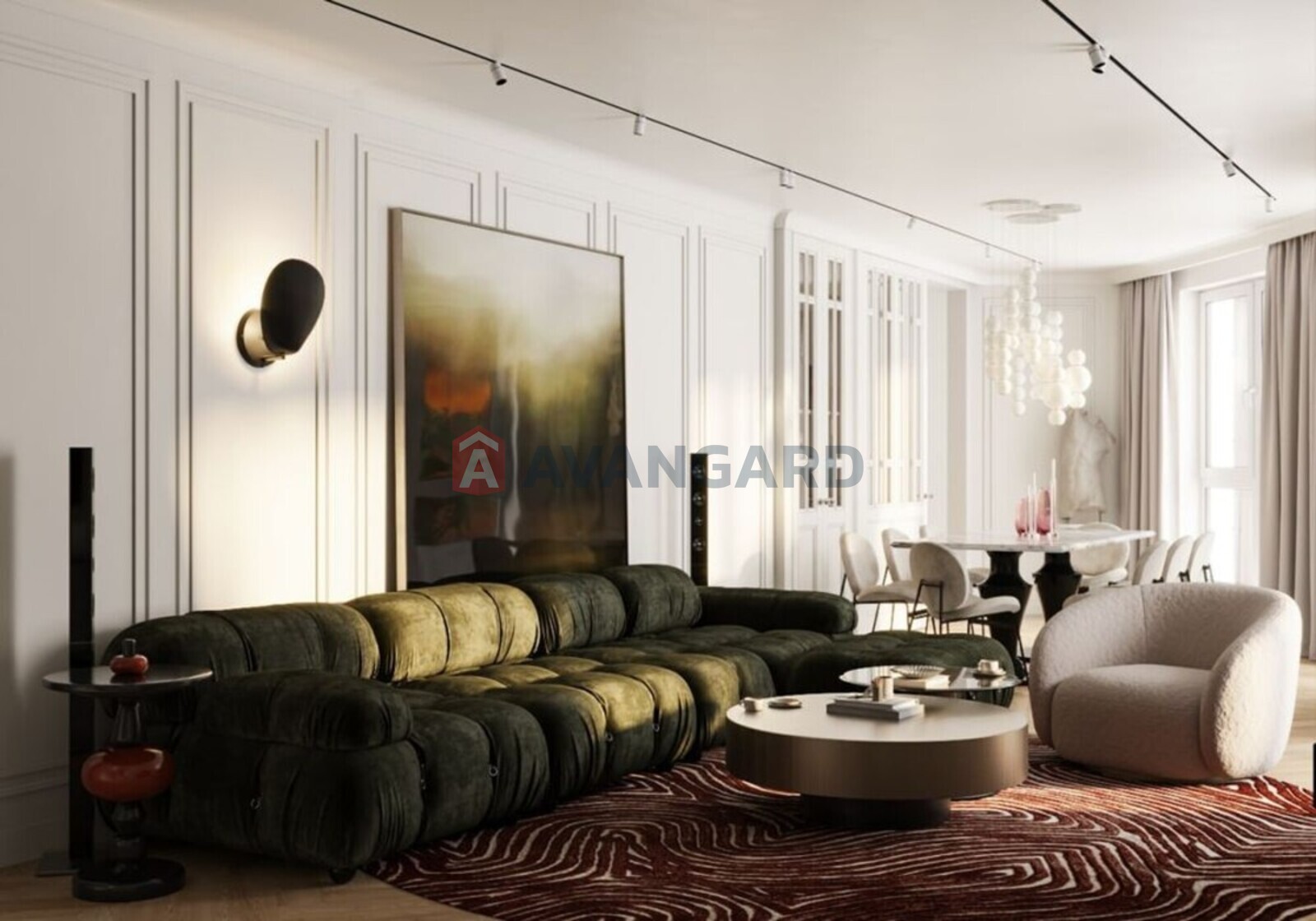 4 кім. квартира, 197/-/16 кв. м., 13/18 поверх фото 1 4 кім. квартира, 197/-/16 кв. м., 13/18 поверх фото 1