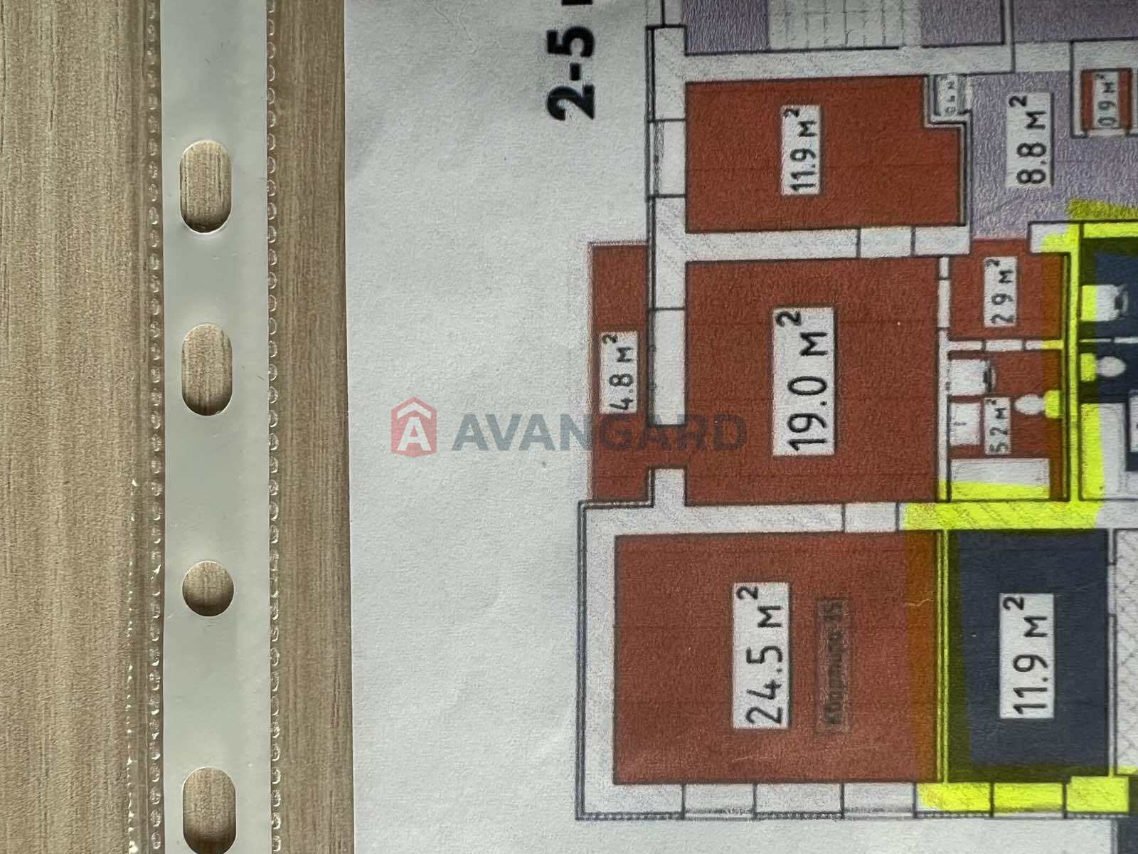 2 кім. квартира, 75/42,1/- кв. м., 3/9 поверх фото 19 2 кім. квартира, 75/42,1/- кв. м., 3/9 поверх фото 19