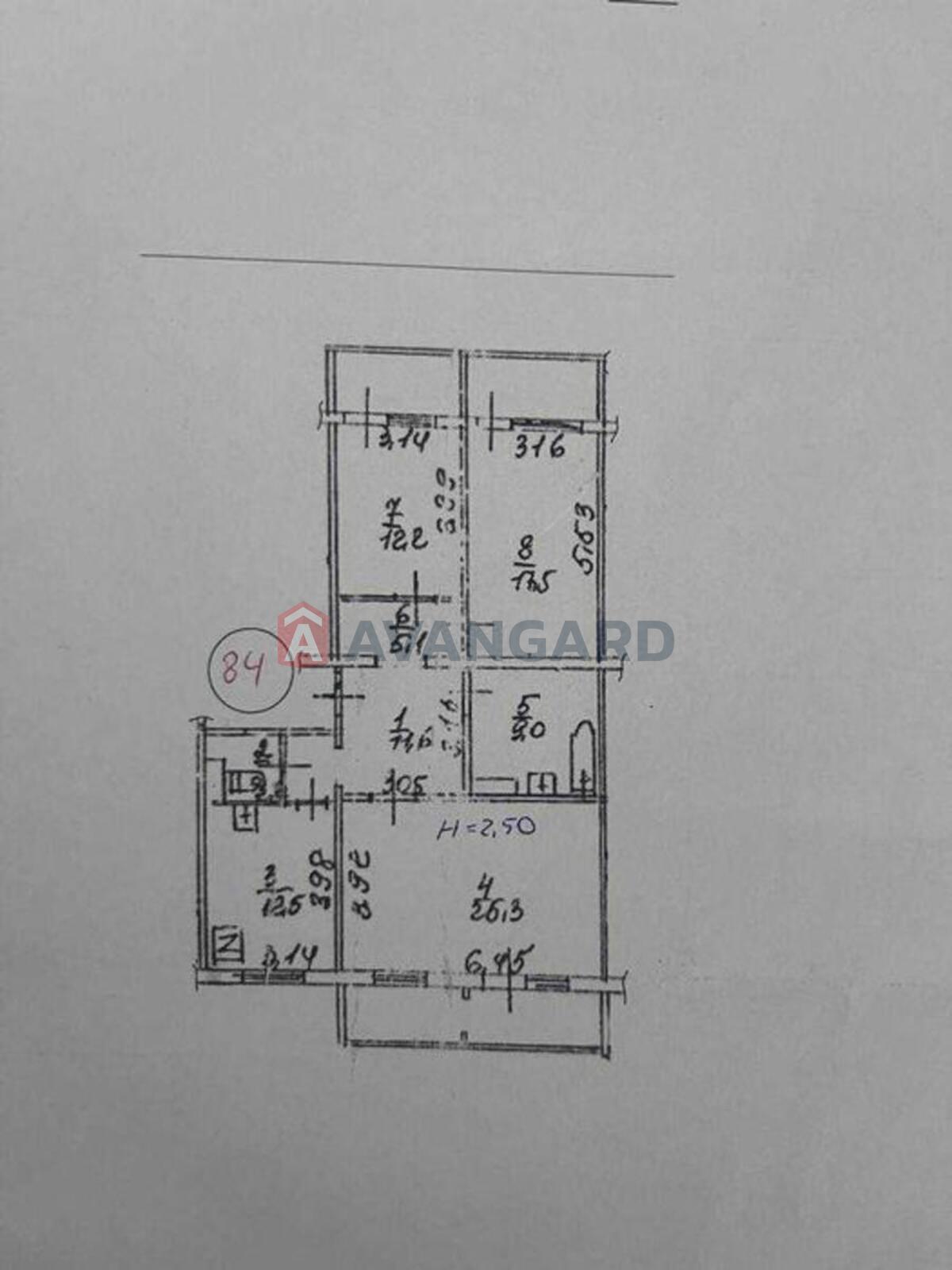 3 комн. квартира, 105/-/12 кв. м., 4/12 этаж фото 2 3 комн. квартира, 105/-/12 кв. м., 4/12 этаж фото 2