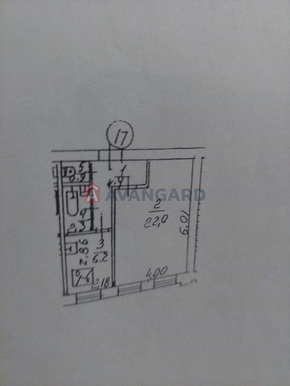 1 кім. квартира, 35/-/6 кв. м., 3/3 поверх фото 9 1 кім. квартира, 35/-/6 кв. м., 3/3 поверх фото 9