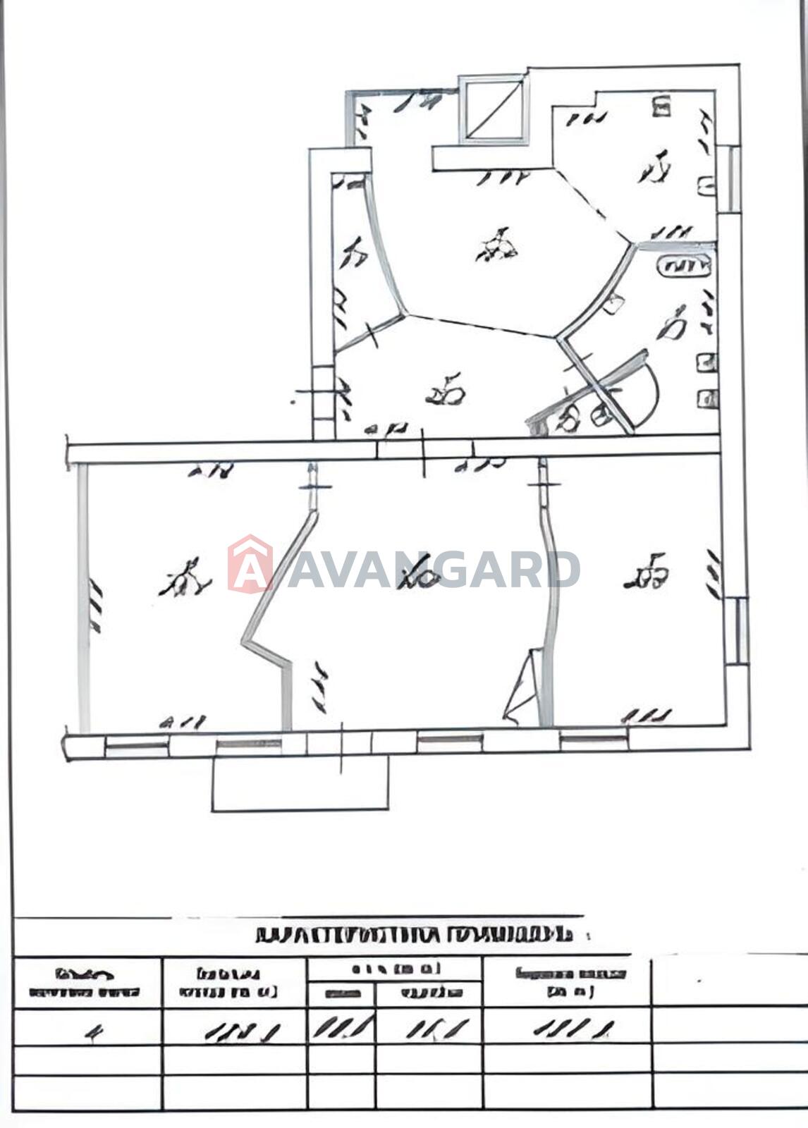 4 кім. квартира, 129.2/92.6/9.3 кв. м., 4/5 поверх фото 21 4 кім. квартира, 129.2/92.6/9.3 кв. м., 4/5 поверх фото 21