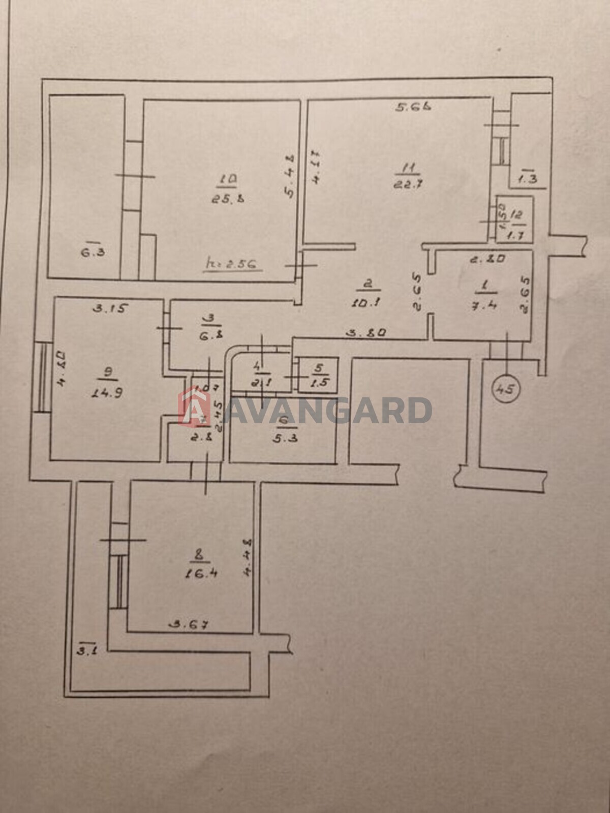 3 кім. квартира, 130/-/23 кв. м., 3/11 поверх фото 24 3 кім. квартира, 130/-/23 кв. м., 3/11 поверх фото 24
