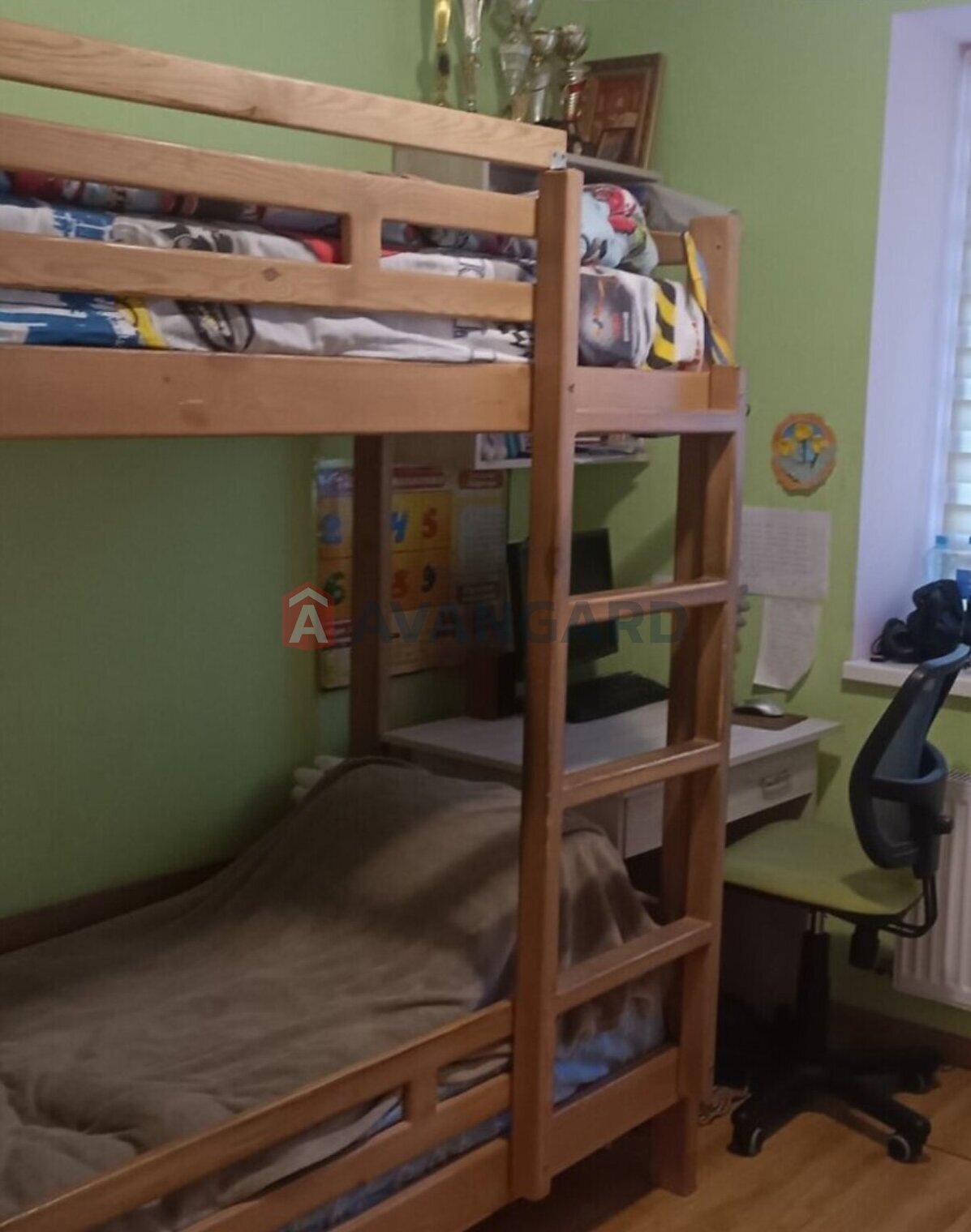 2 кім. квартира, 36/25/4 кв. м., 1/10 поверх фото 4 2 кім. квартира, 36/25/4 кв. м., 1/10 поверх фото 4