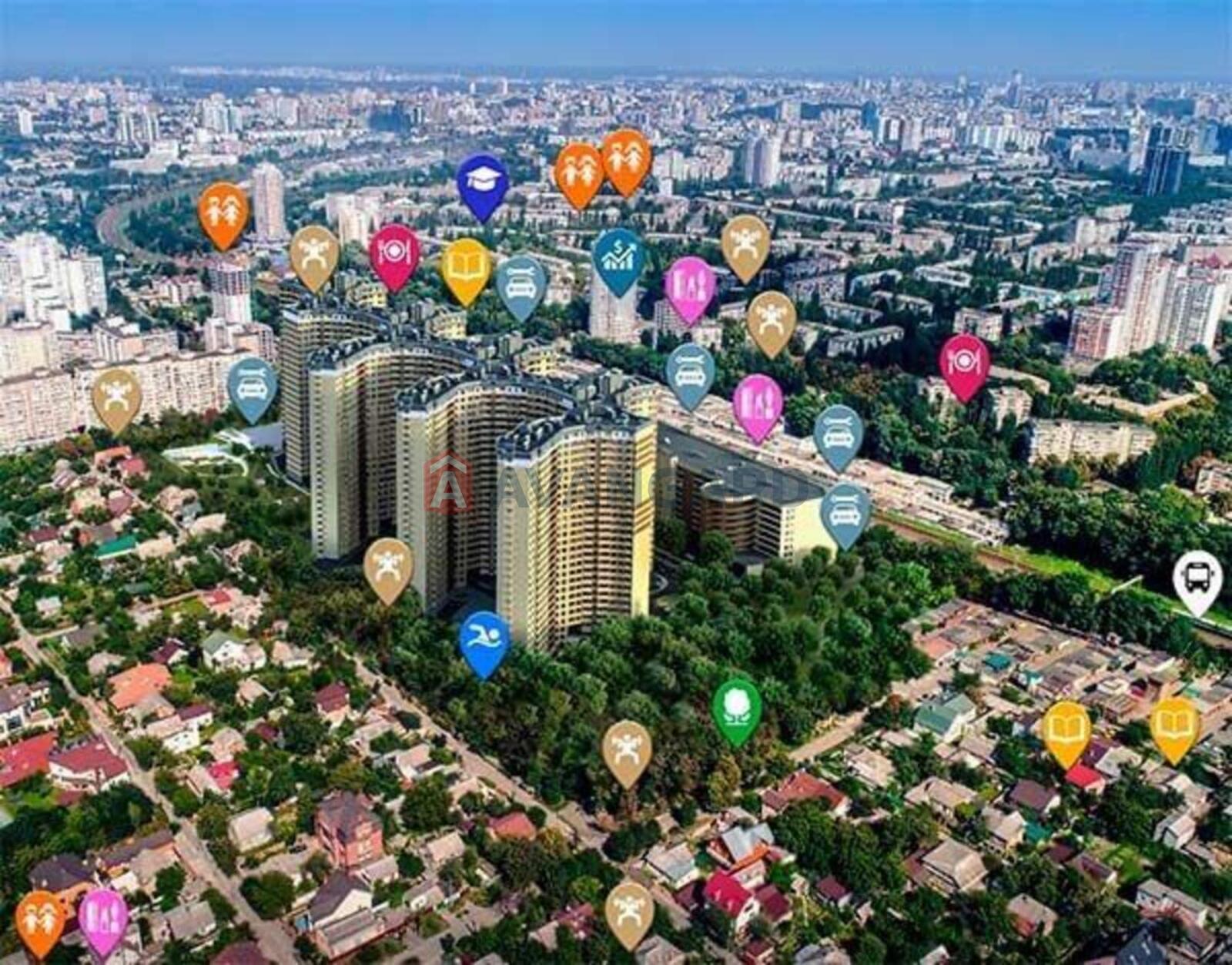1 комн. квартира, 46/18/12 кв. м., 21/26 этаж фото 1 1 комн. квартира, 46/18/12 кв. м., 21/26 этаж фото 1