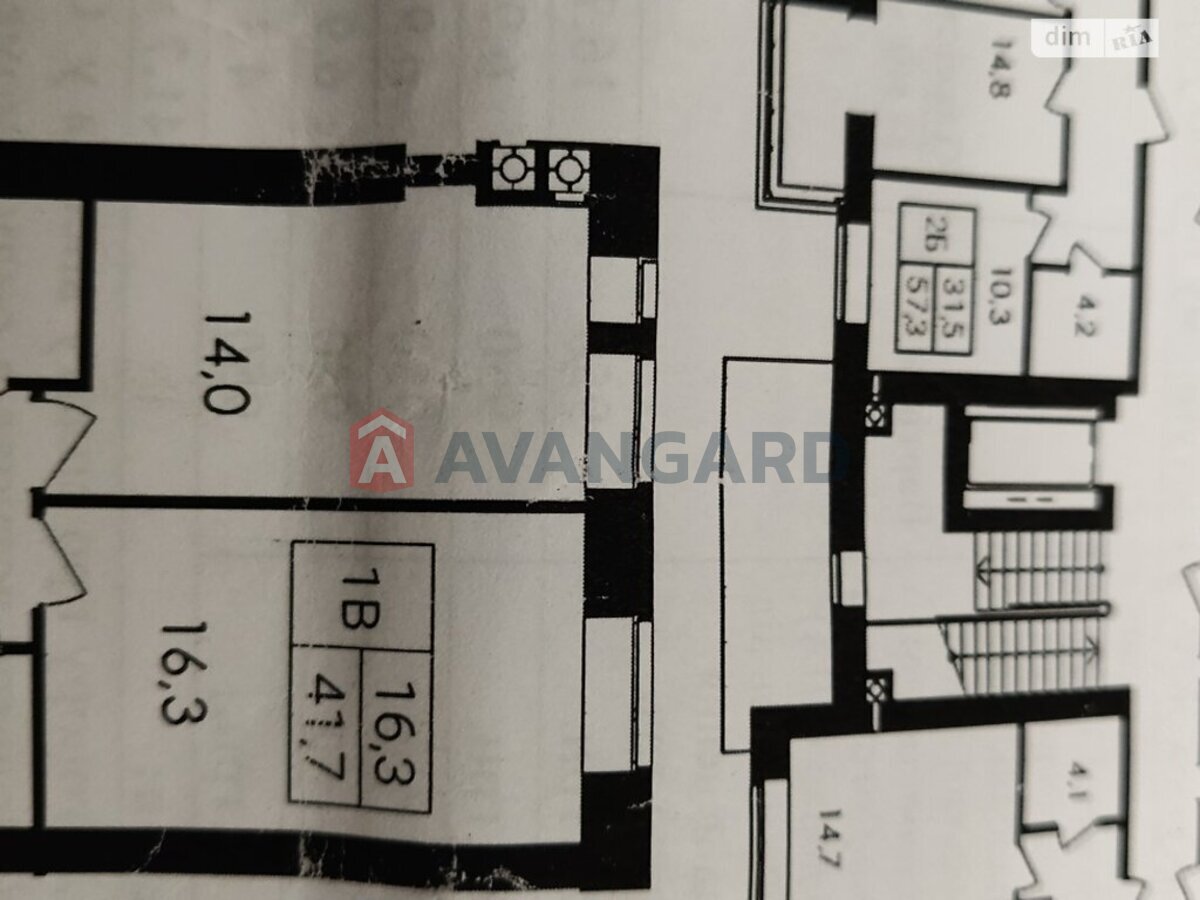 1 кім. квартира, 41/16/14 кв. м., 2/10 поверх фото 13 1 кім. квартира, 41/16/14 кв. м., 2/10 поверх фото 13