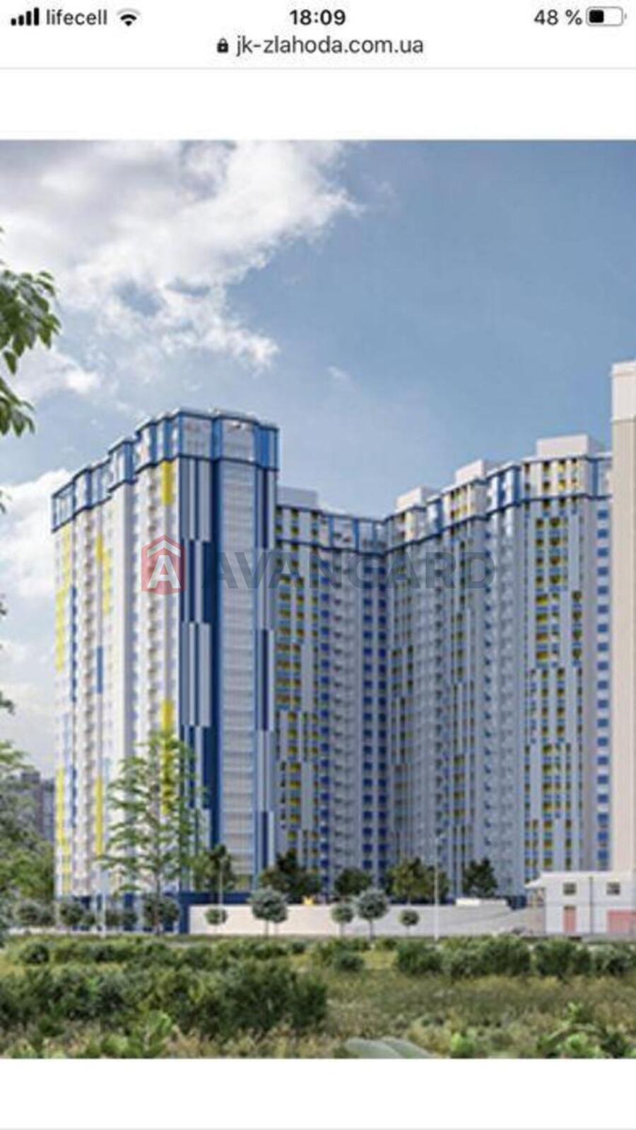 2 кім. квартира, 64/-/13 кв. м., 23/23 поверх фото 1 2 кім. квартира, 64/-/13 кв. м., 23/23 поверх фото 1