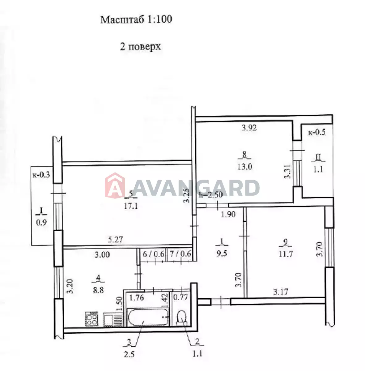 3 комн. квартира, 67/42/9 кв. м., 2/2 этаж фото 15 3 комн. квартира, 67/42/9 кв. м., 2/2 этаж фото 15