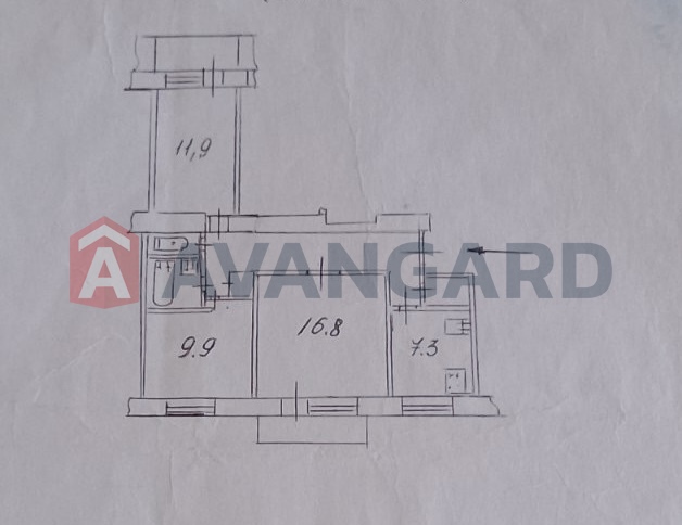 3 комн. квартира, 64,7/38,7/7,3 кв. м., 5/9 этаж фото 24 3 комн. квартира, 64,7/38,7/7,3 кв. м., 5/9 этаж фото 24